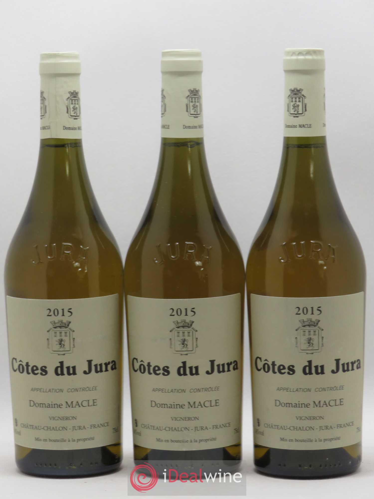 Côtes du Jura Jean Macle 2015 - Lot de 3 bouteilles - 0