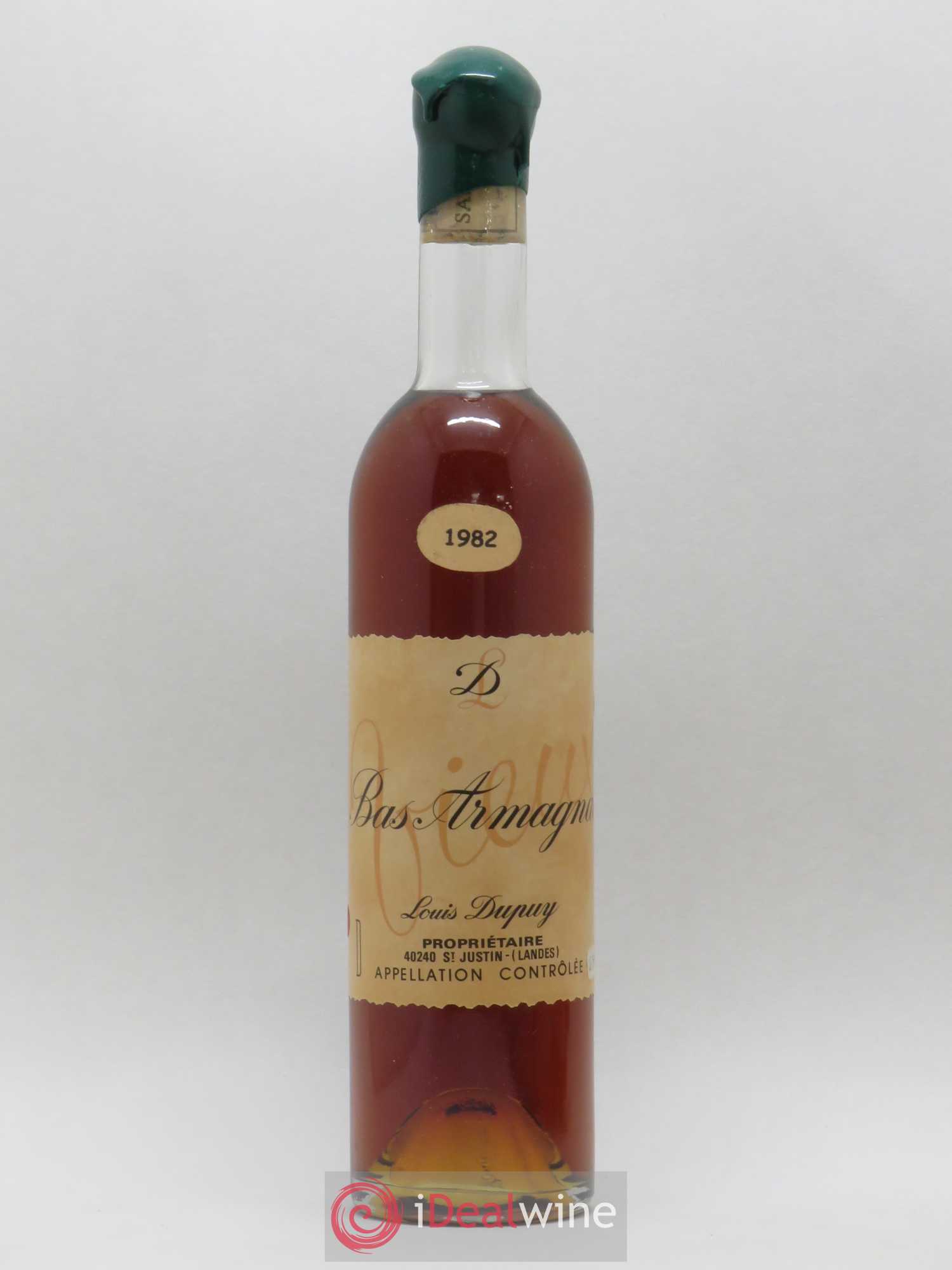 Bas-Armagnac Louis Dupuy 50 Cl 1982 - Posten von 1 Flasche - 0