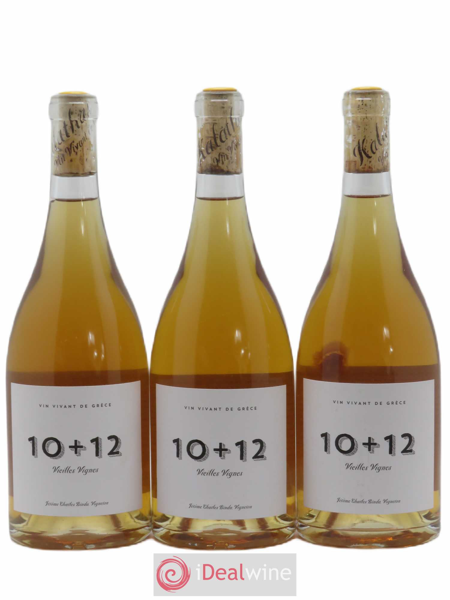 Divers Cyclades 10+12 Vieilles Vignes PGI Domaine de Kalathas 2017 - Lotto di 3 bottiglie - 0