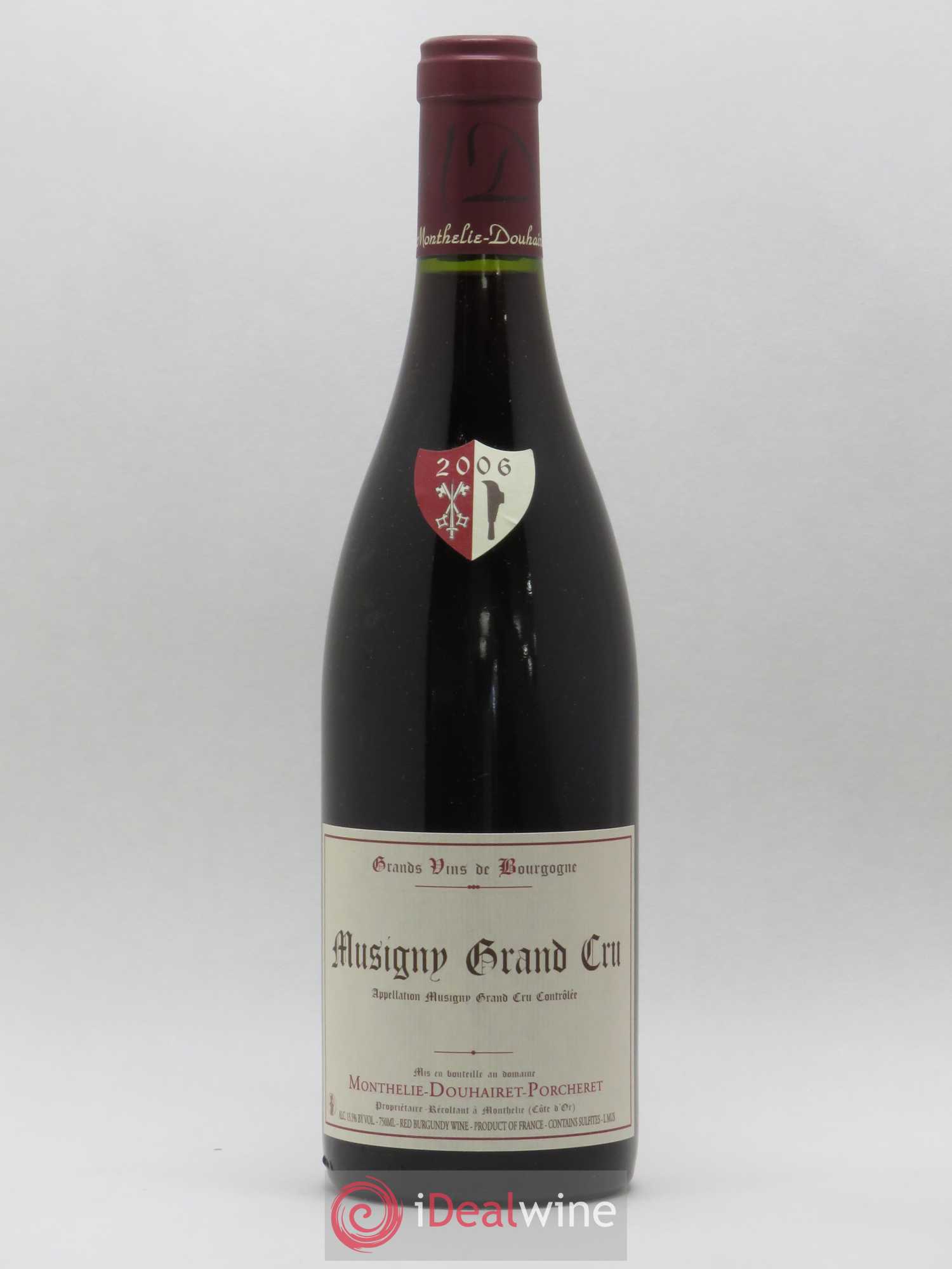 Musigny Grand Cru Monthelie Douhairet Porcheret 2006 - Posten von 1 Flasche - 0
