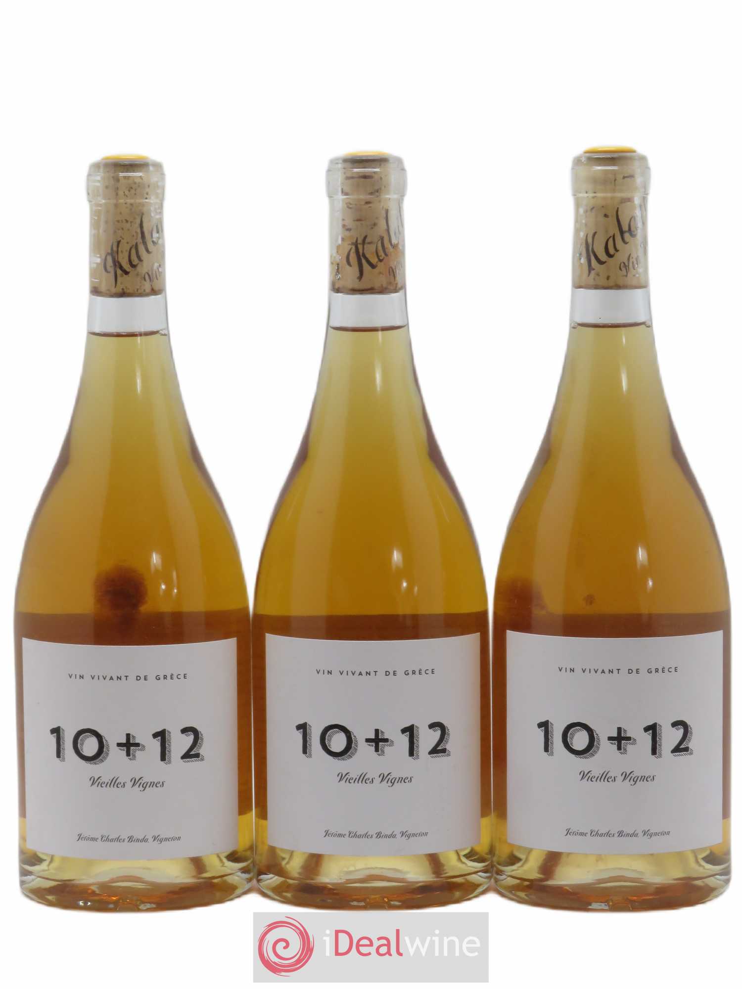 Divers Cyclades 10+12 Vieilles Vignes PGI Domaine de Kalathas 2017 - Posten von 3 Flaschen - 0