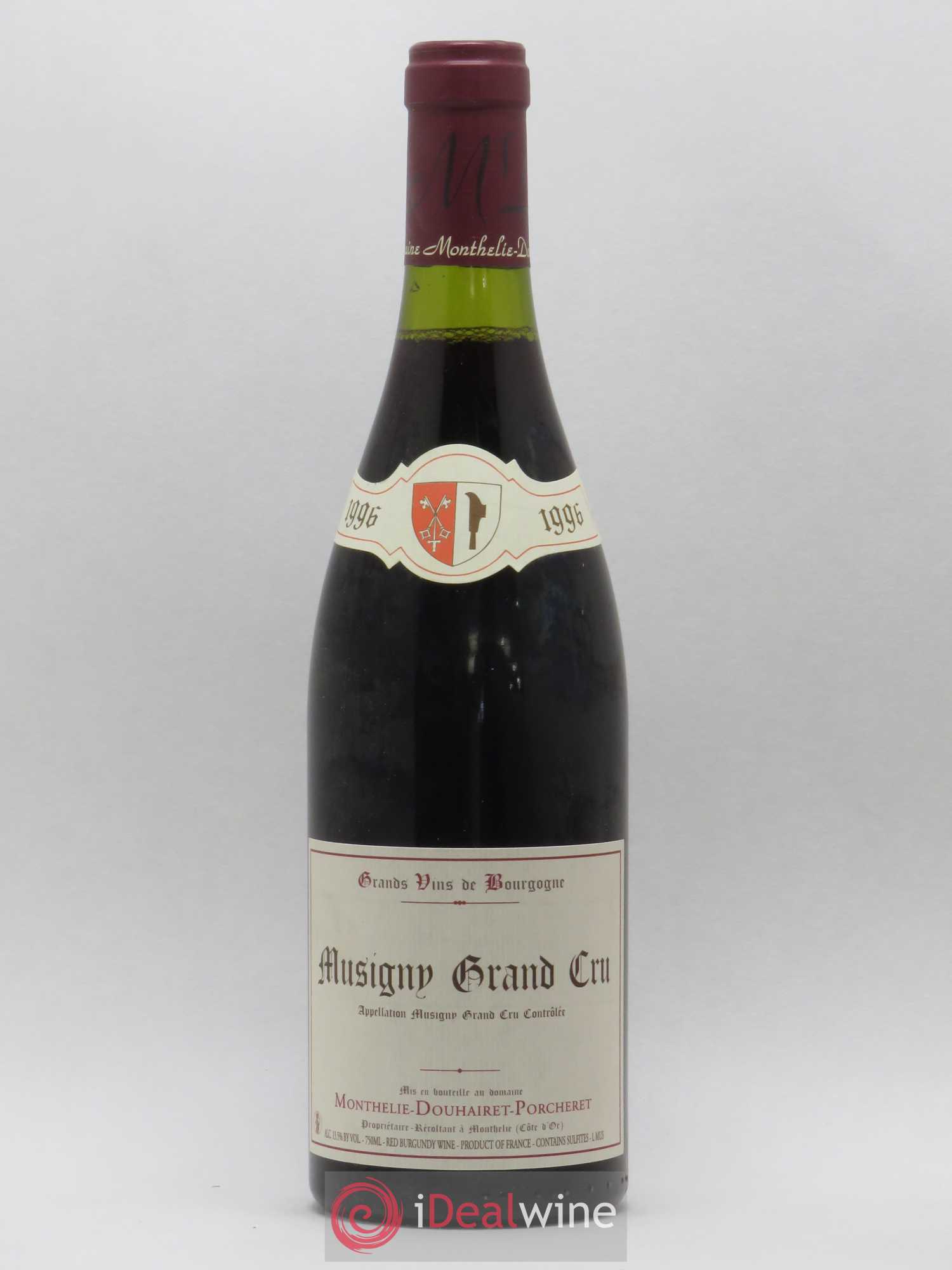 Musigny Grand Cru Monthelie Douhairet Porcheret 1996 - Posten von 1 Flasche - 0