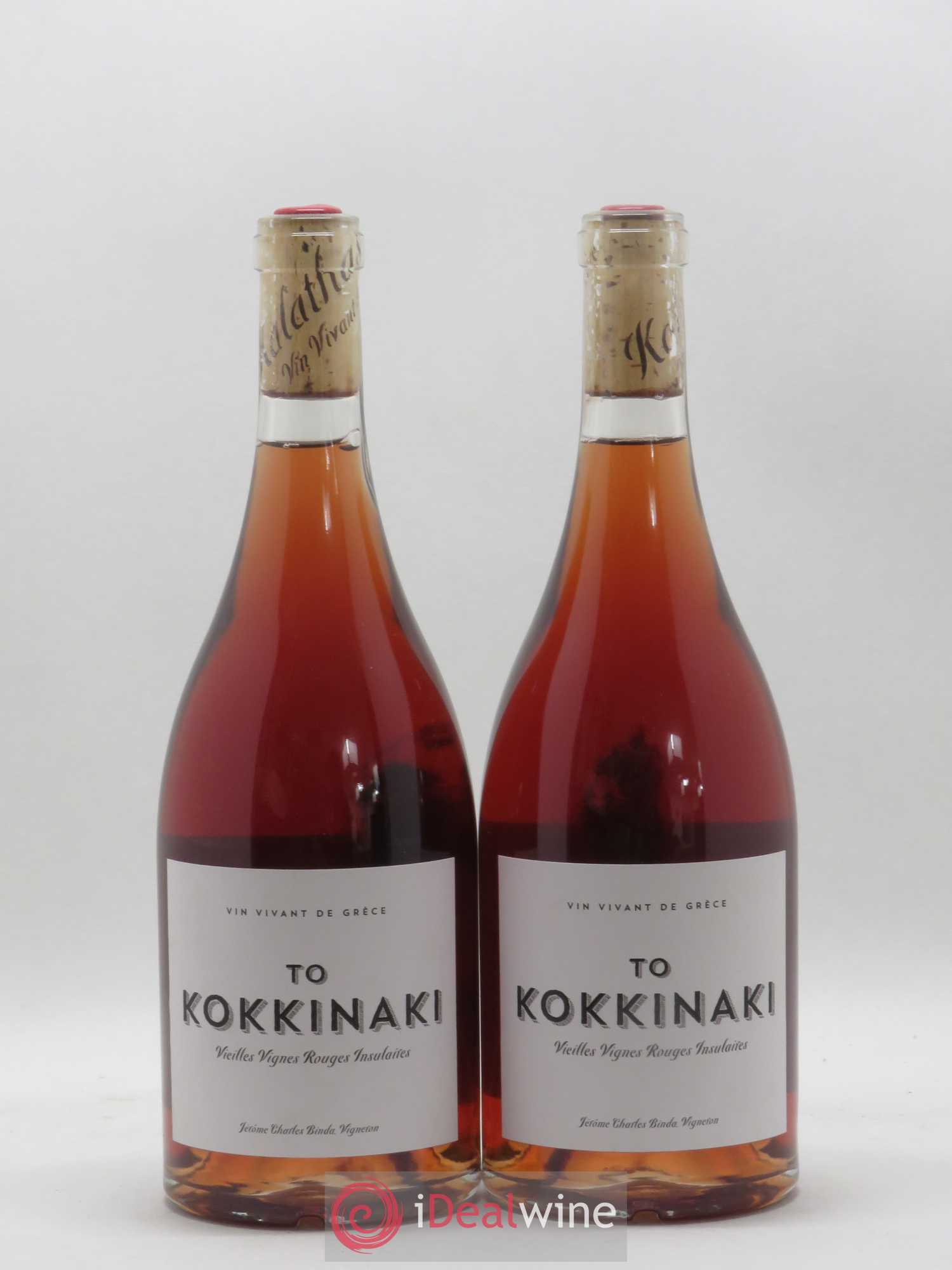 Divers Grece To Kokkinaki Vieilles Vignes Domaine de Kalathas 2018 - Posten von 2 Flaschen - 0