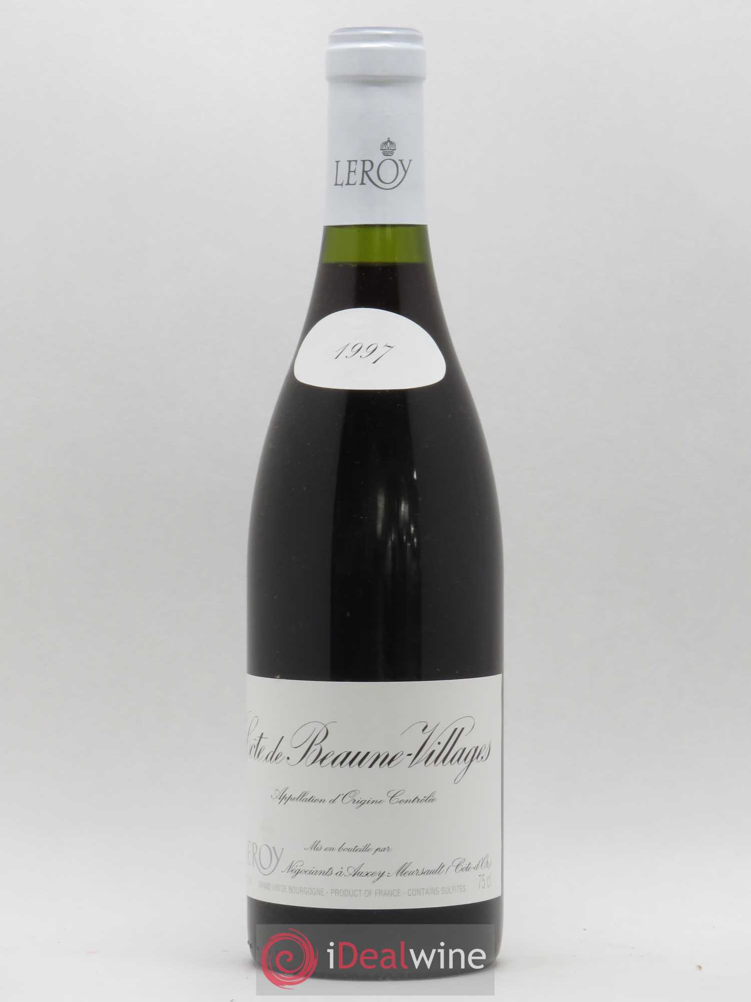 Côte de Beaune-Villages Leroy 1997 - Lot de 1 bouteille - 0