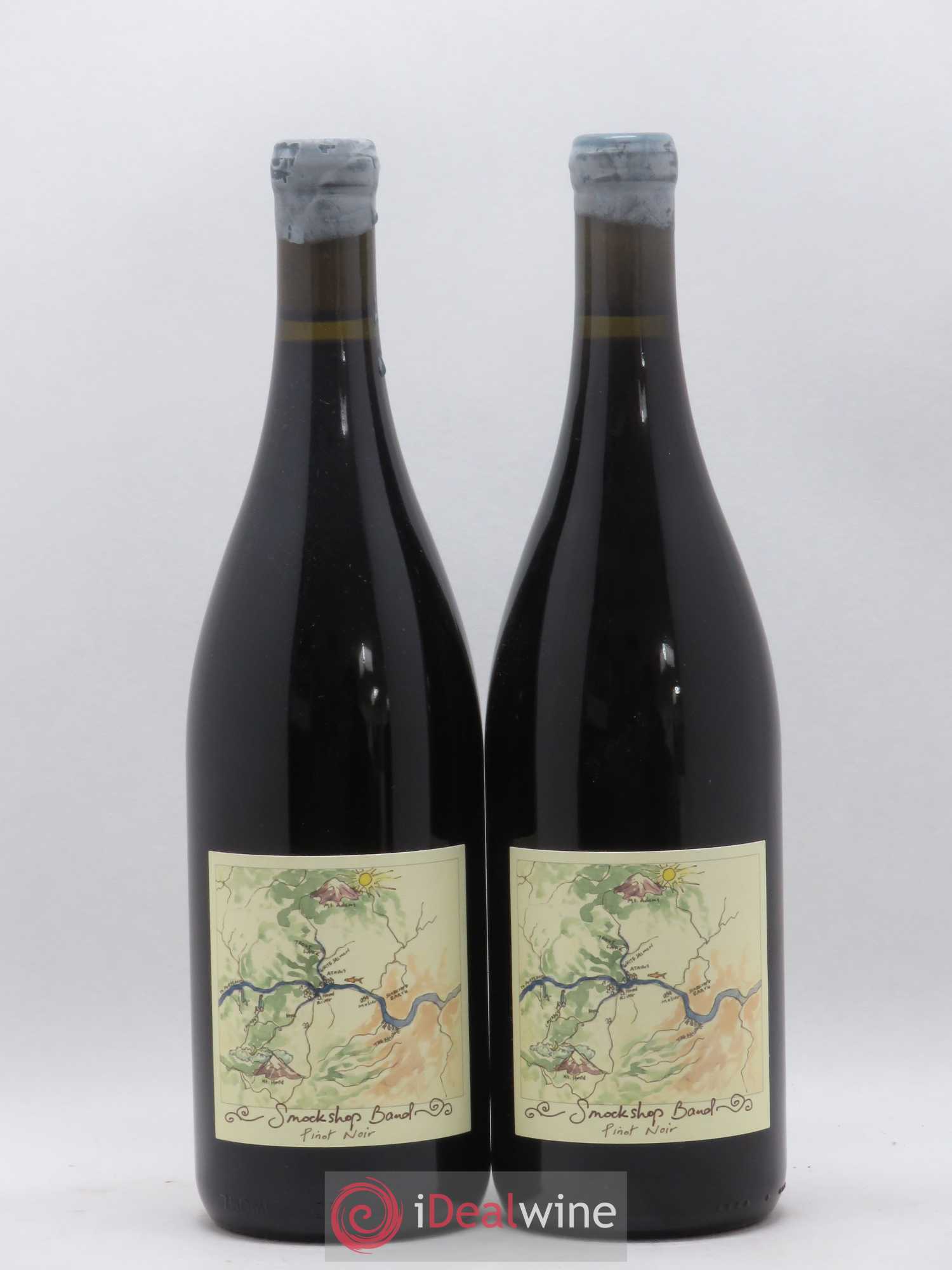 Columbia Gorge Smockshop Band Spring Ephemeral Pinot Noir Hiyu Farm 2016 - Lot de 2 bouteilles - 0