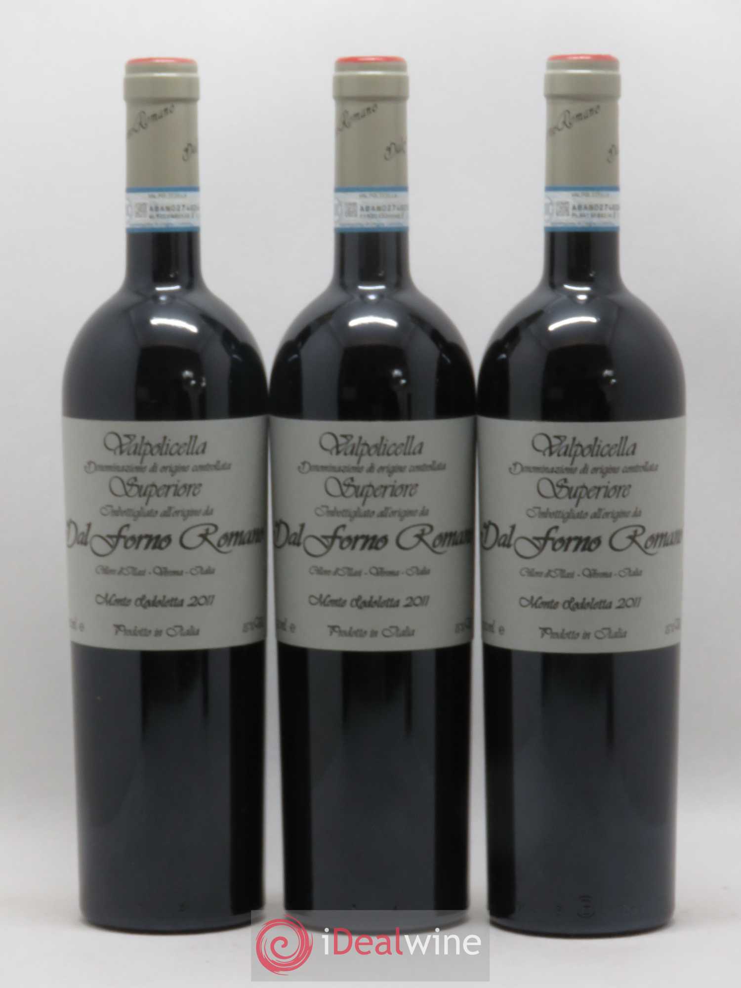 Valpolicella Classico DOC superiore Dal Forno Romano 2011 - Posten von 3 Flaschen - 0