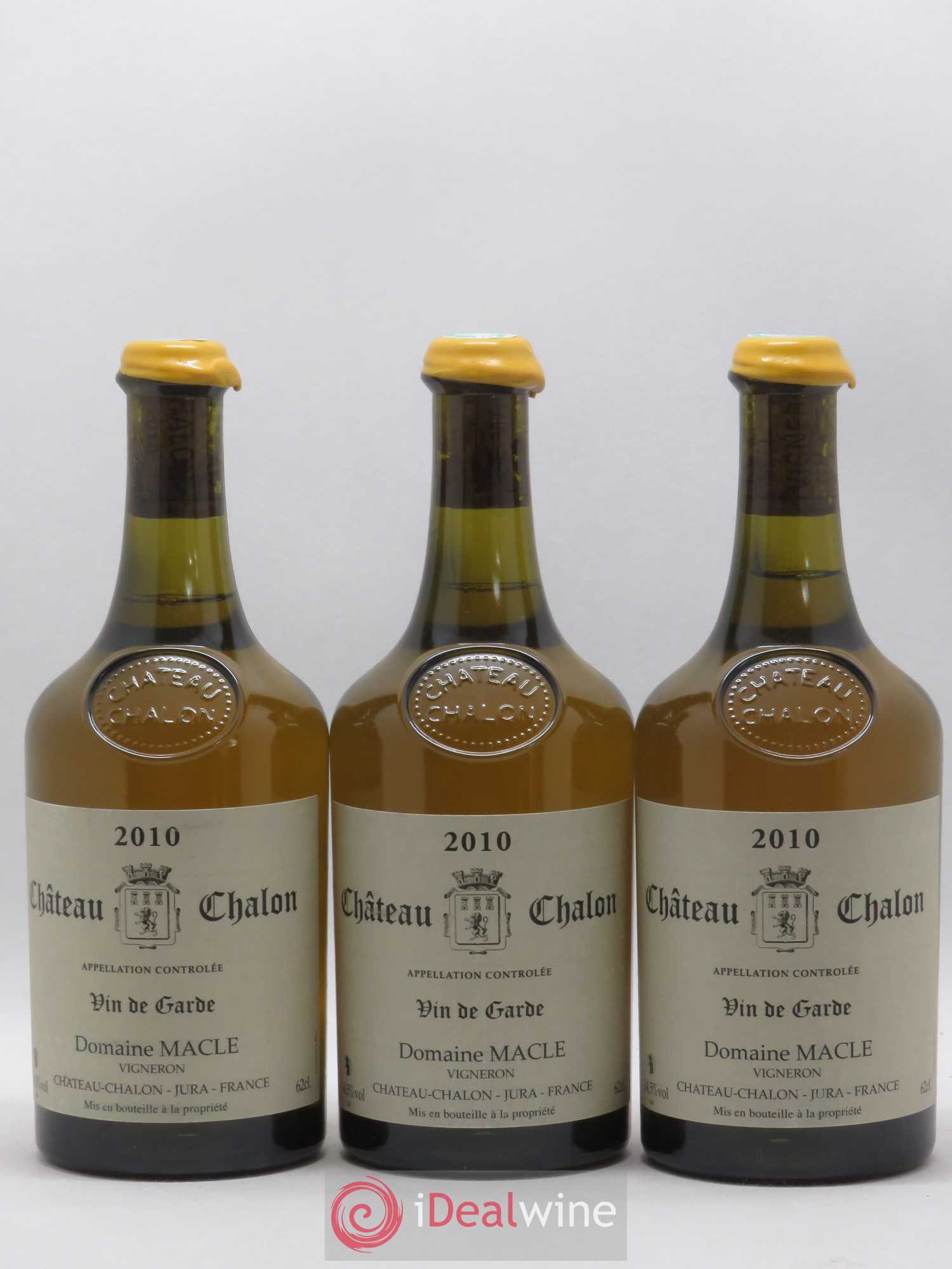 Château-Chalon Jean Macle 2010 - Lot de 3 bouteilles - 0