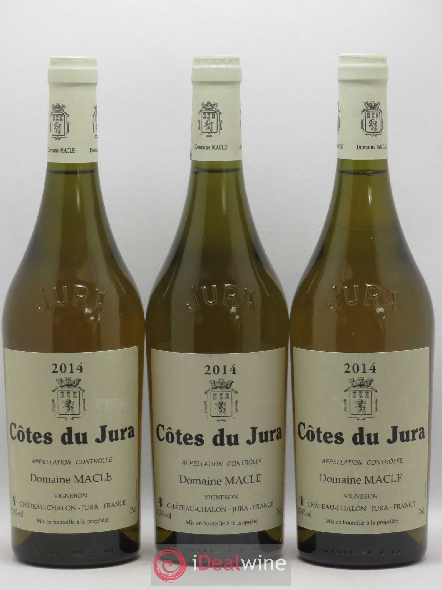 Côtes du Jura Jean Macle 2014 - Lot de 3 bouteilles - 0