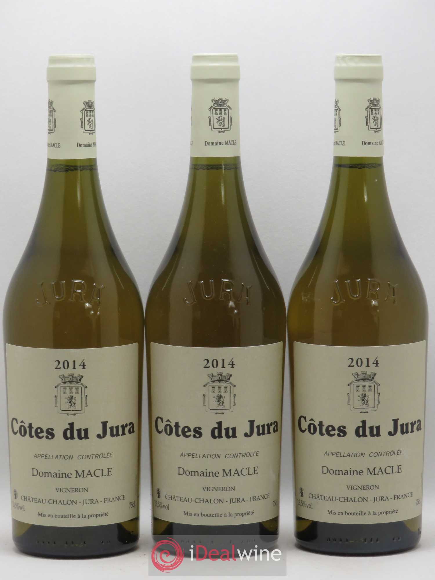 Côtes du Jura Jean Macle 2014 - Lot de 3 bouteilles - 0