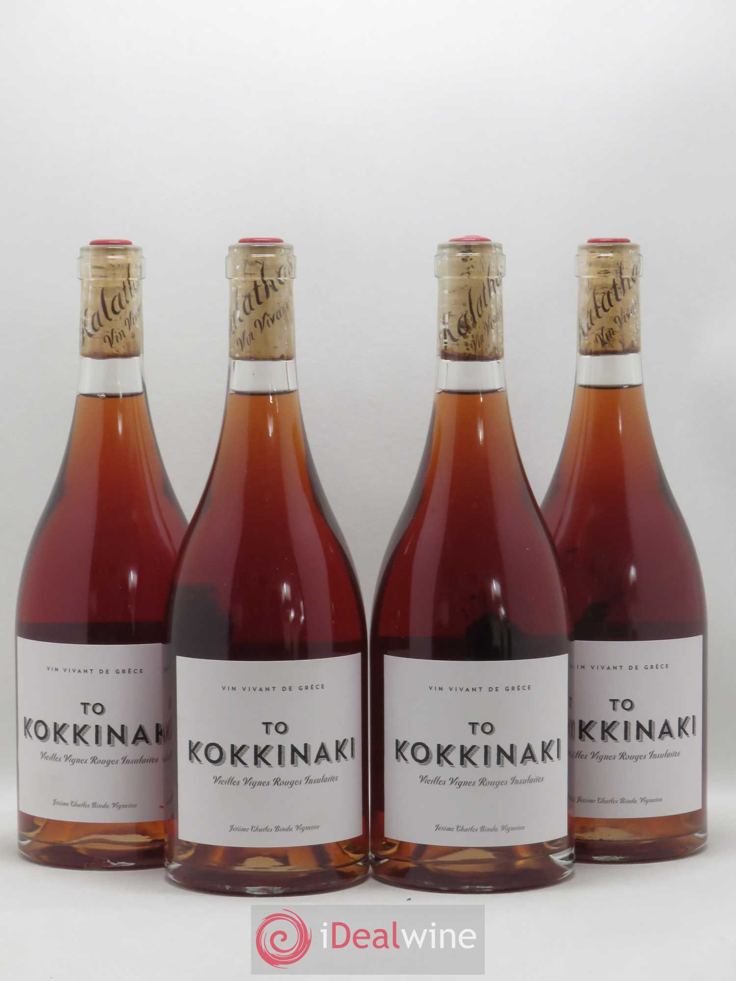 Divers Grece To Kokkinaki Vieilles Vignes Domaine de Kalathas 2018 - Posten von 4 Flaschen - 0