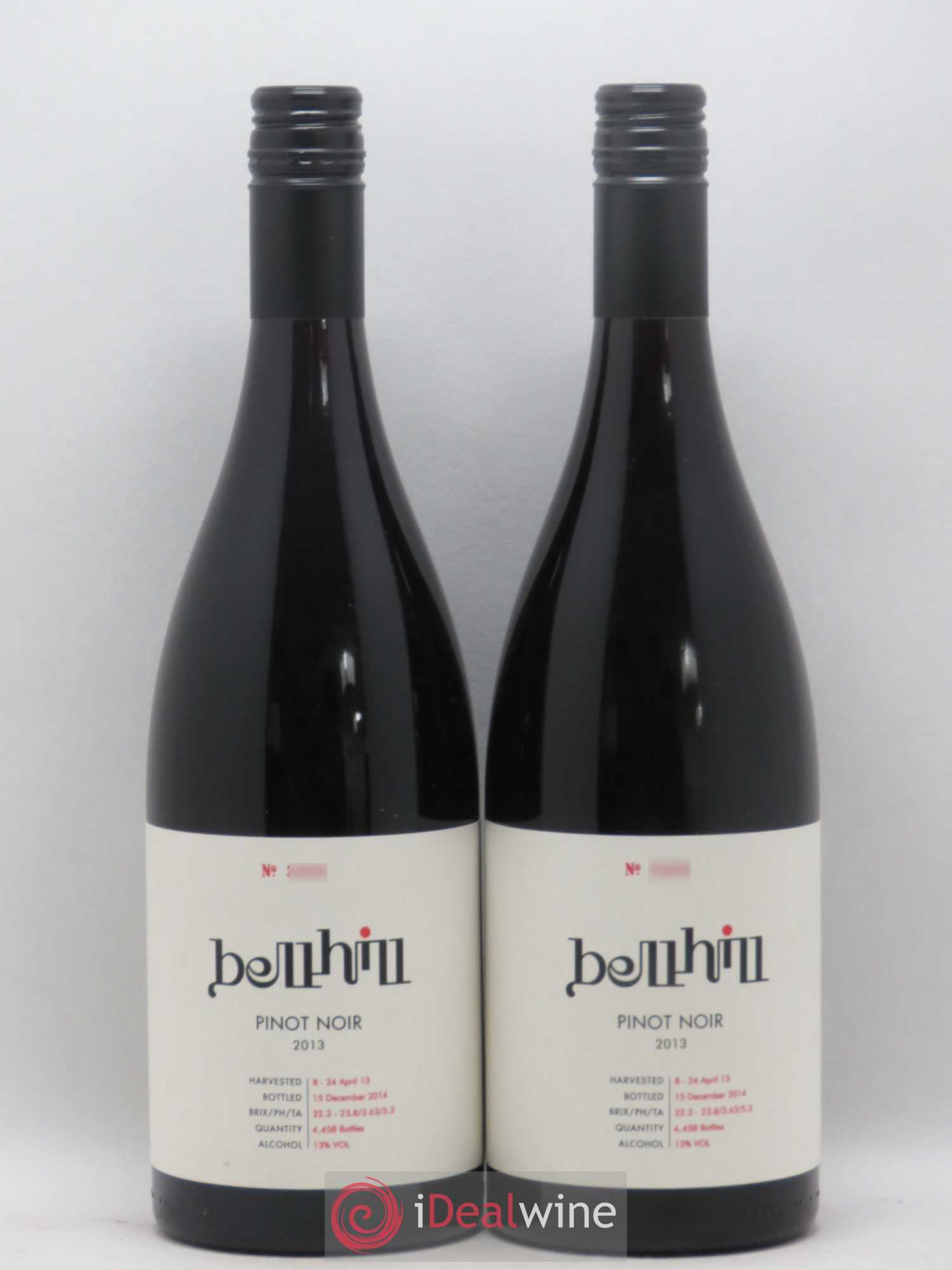 Canterbury Bell Hill Pinot Noir 2013 - Lot de 2 bouteilles - 0