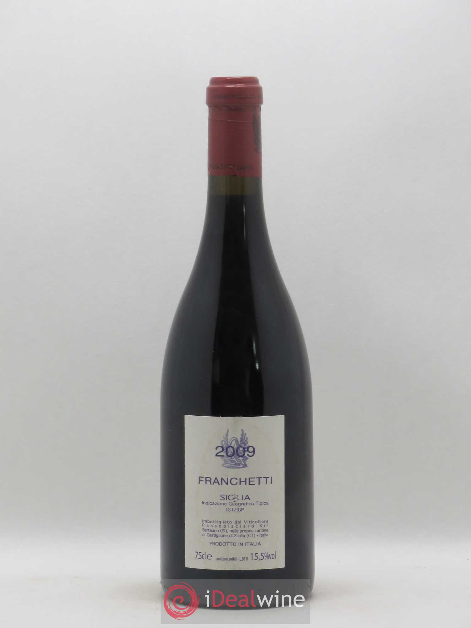 Italie Franchetti sicilia Passopisciaro 2009 - Posten von 1 Flasche - 1