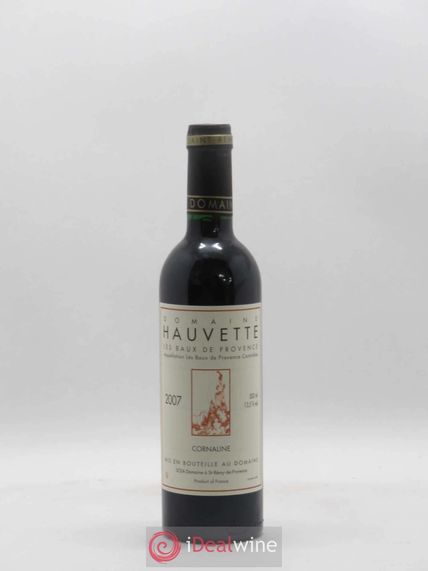 Baux de Provence Cornaline Hauvette (Domaine) 2007 - Lot de 1 demi bouteille - 0