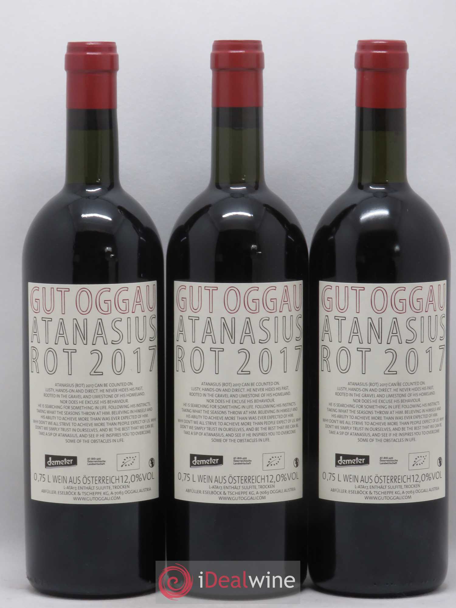 Burgenland Atanasius Gut Oggau 2017 - Lot de 6 bouteilles - 4
