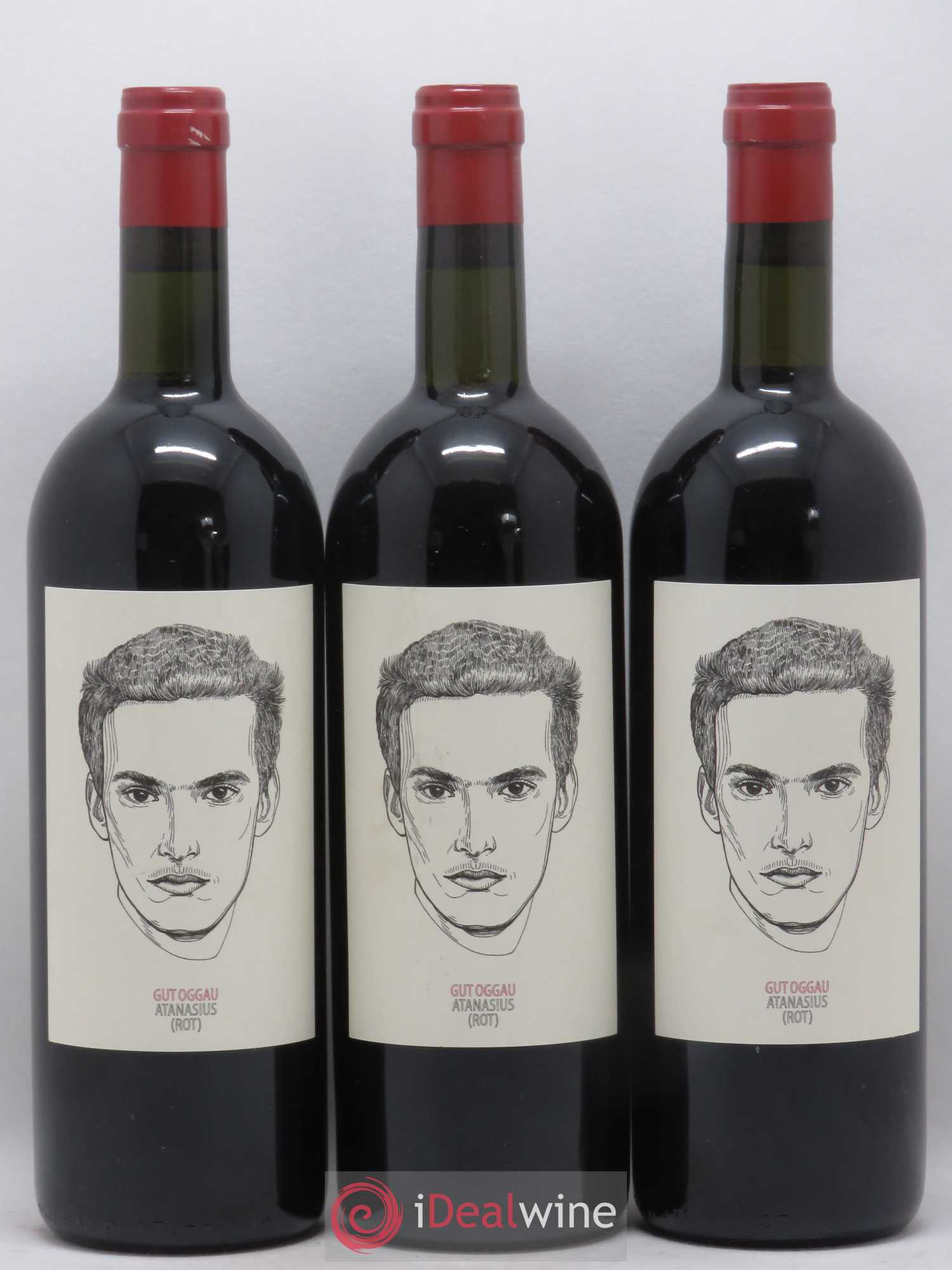Burgenland Atanasius Gut Oggau 2017 - Lot de 3 bouteilles - 0