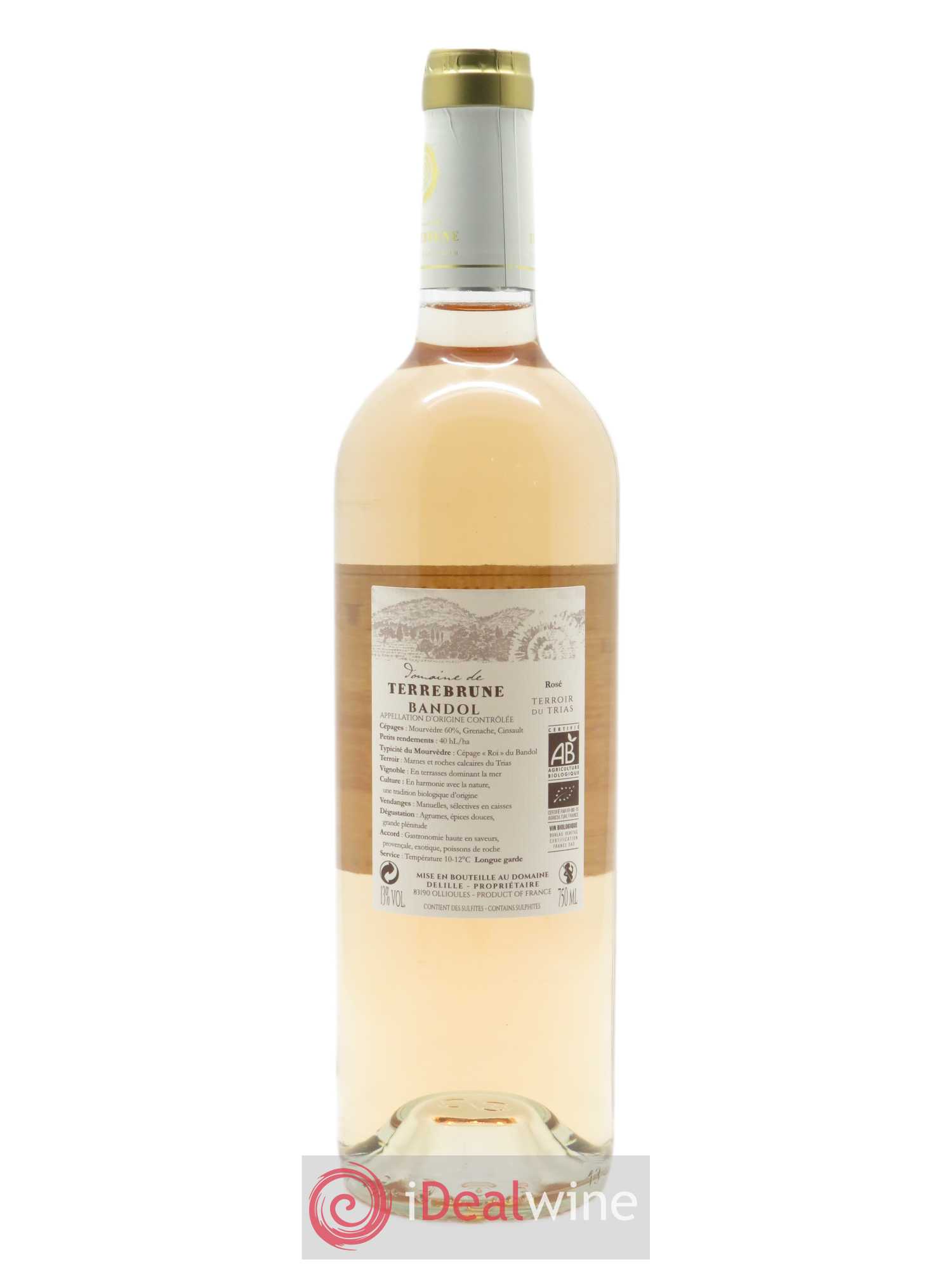 Bandol Terrebrune (Domaine de) 2020 - Lot de 1 bouteille - 1