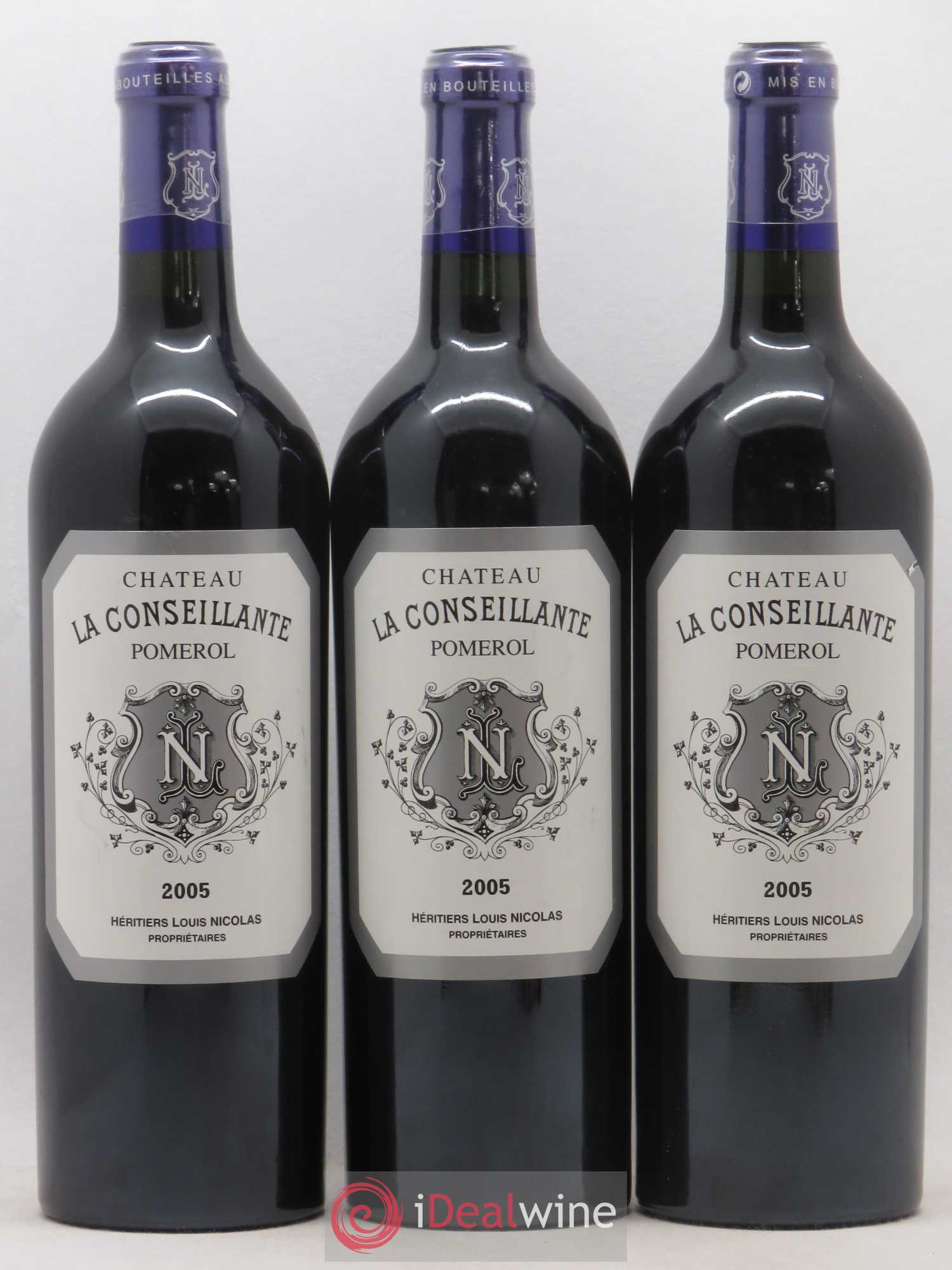 Château la Conseillante 2005 - Lot de 3 bouteilles - 0