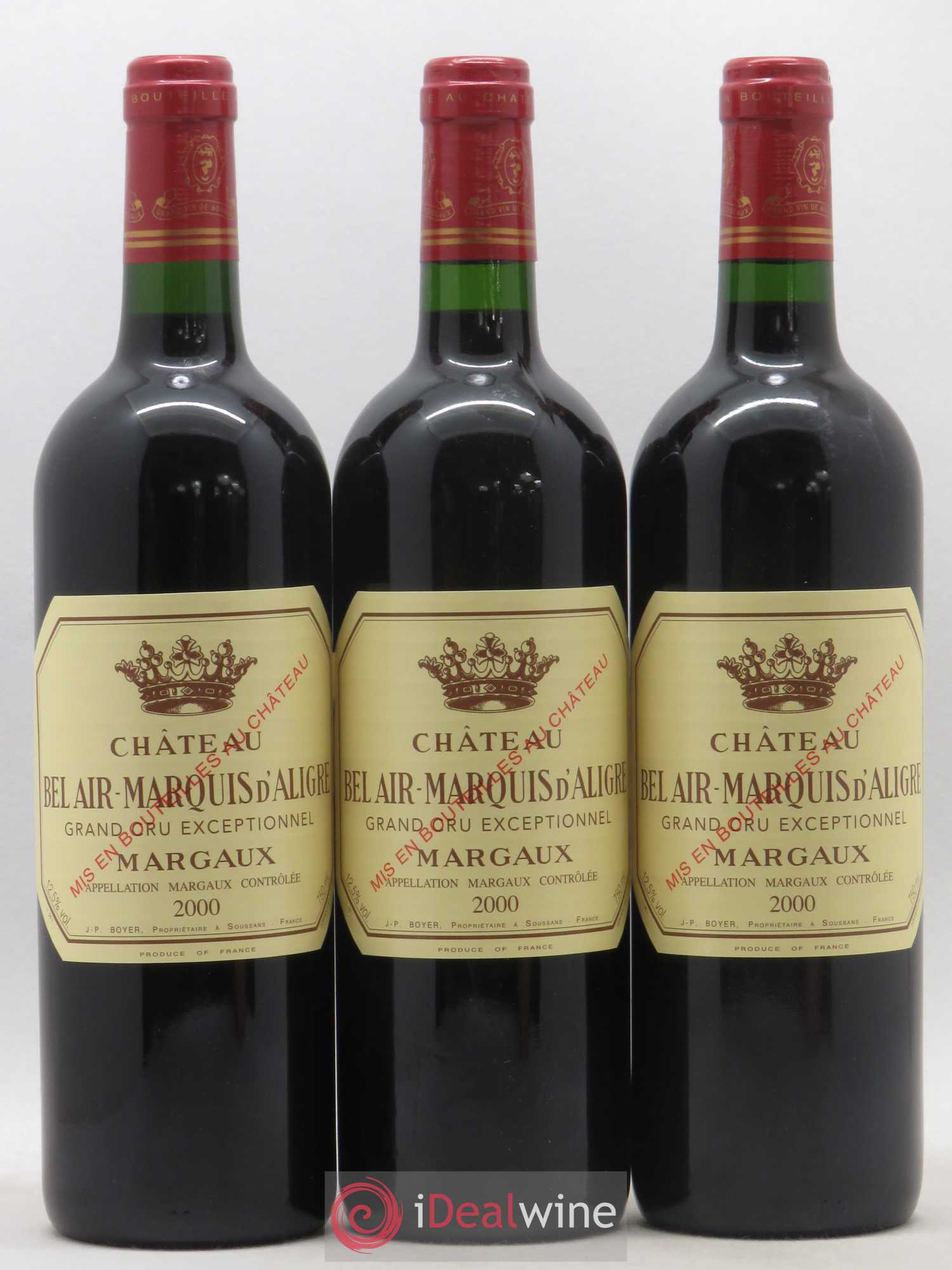 Château Bel Air Marquis d'Aligre 2000 - Lot de 12 bouteilles - 4