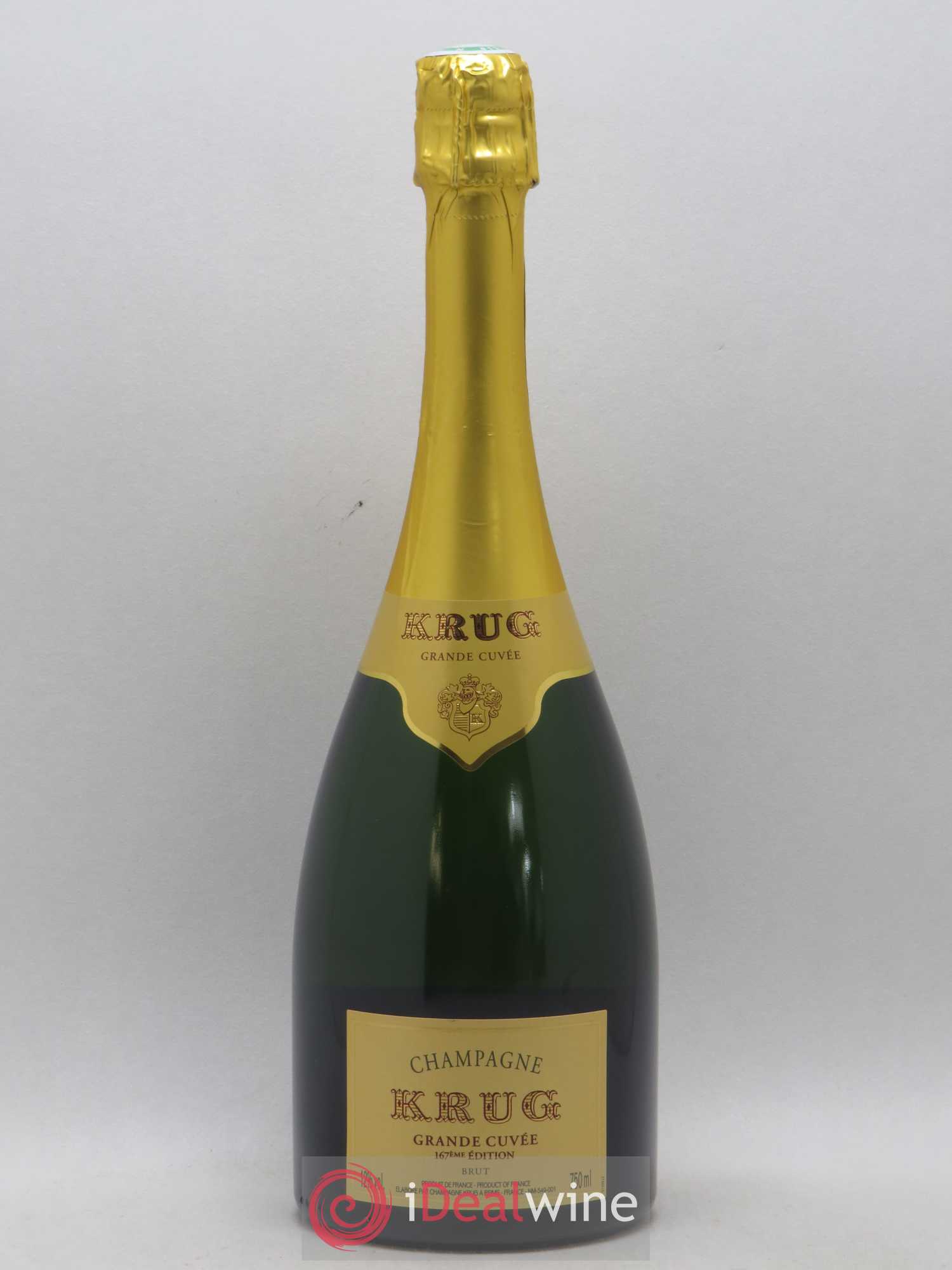 Grande Cuvée - 167ème édition Krug - Lot de 1 bouteille - 0