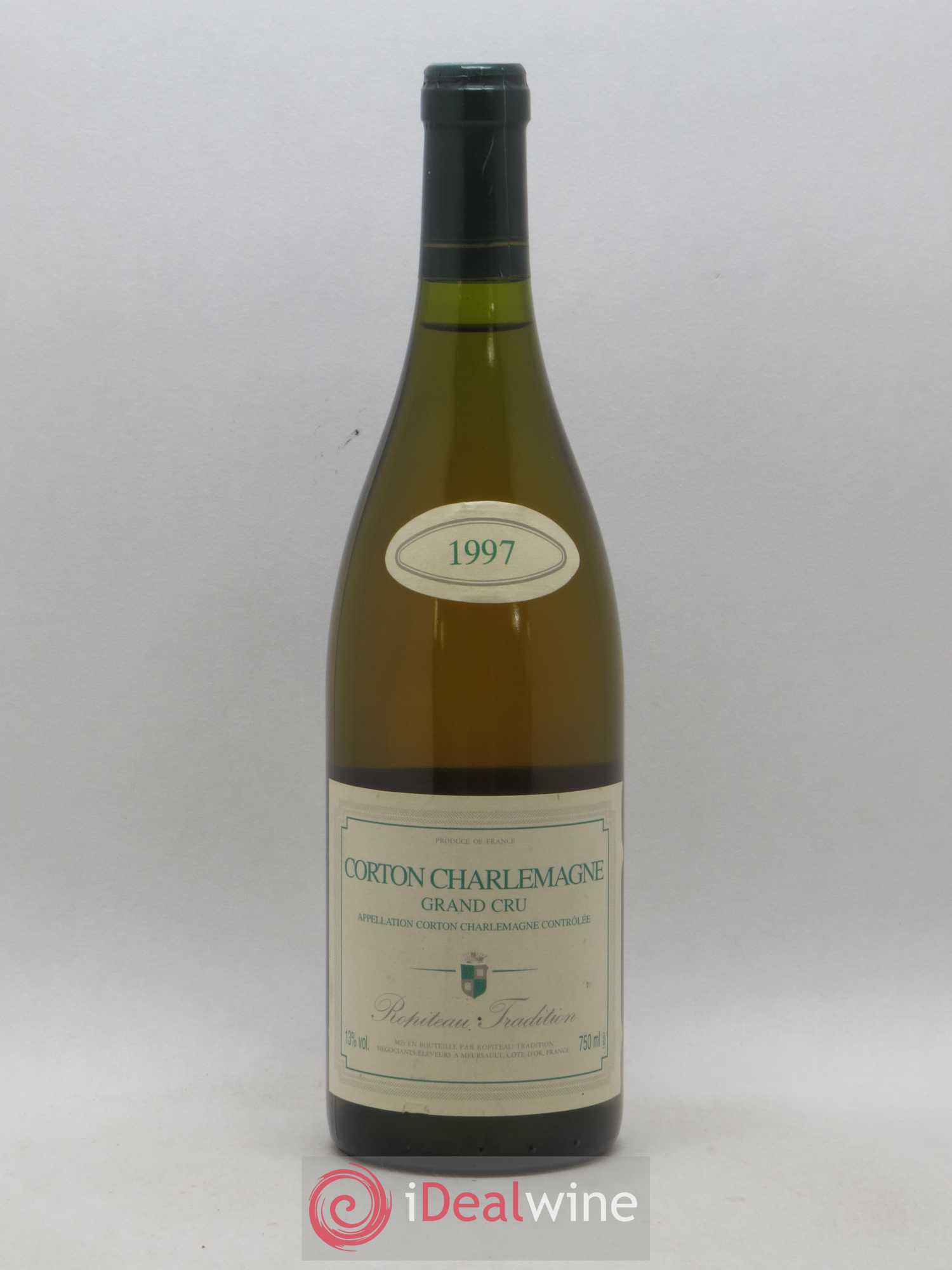 Corton-Charlemagne Grand Cru Ropiteau Tradition 1997 - Lot de 1 bouteille - 0