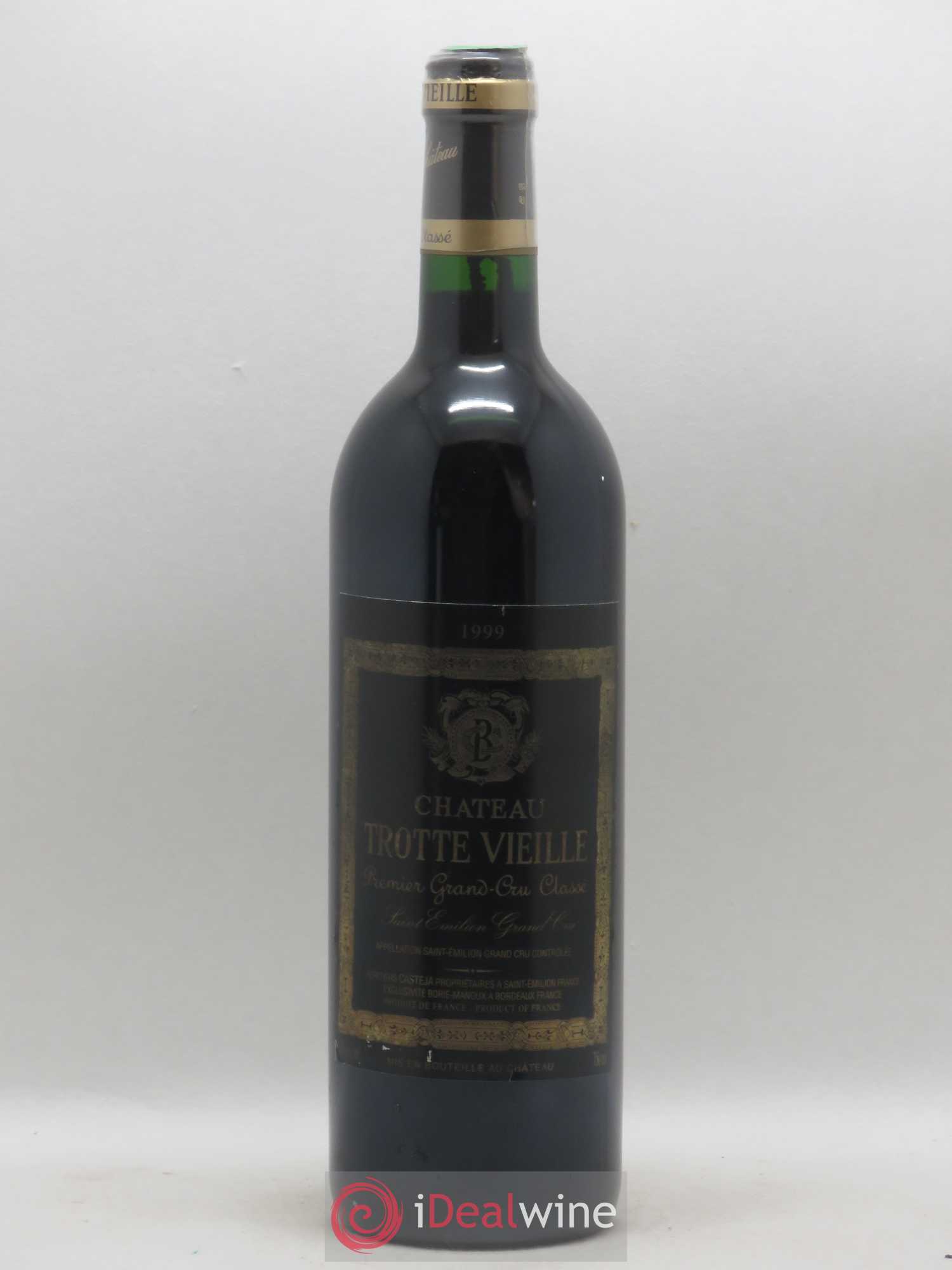 Château Trotte Vieille 1er Grand Cru Classé B 1999 - Lot de 1 bouteille - 0