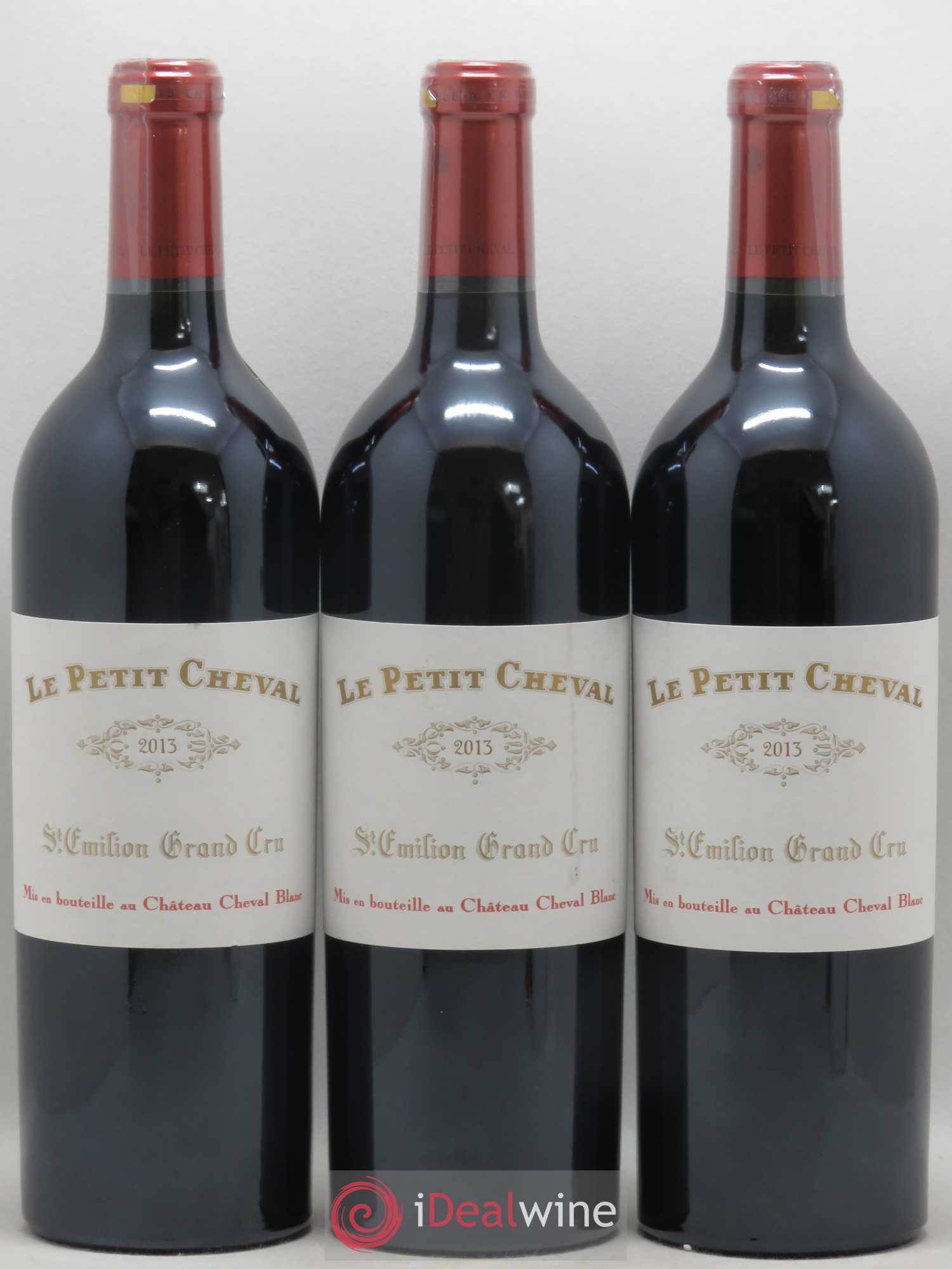Le Petit Cheval Second Vin 2013 - Lot de 3 bouteilles - 0