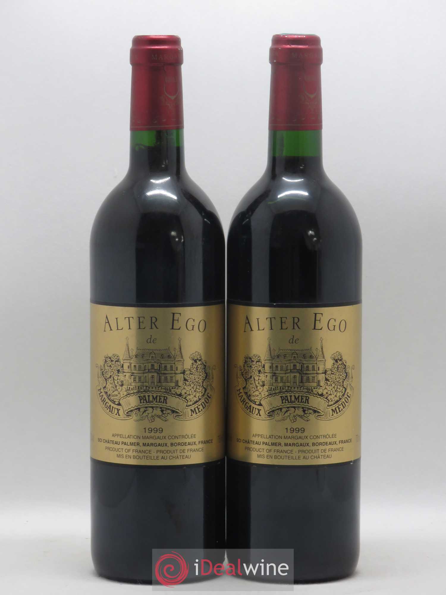 Alter Ego de Palmer Second Vin 1999 - Lot de 2 bouteilles - 0