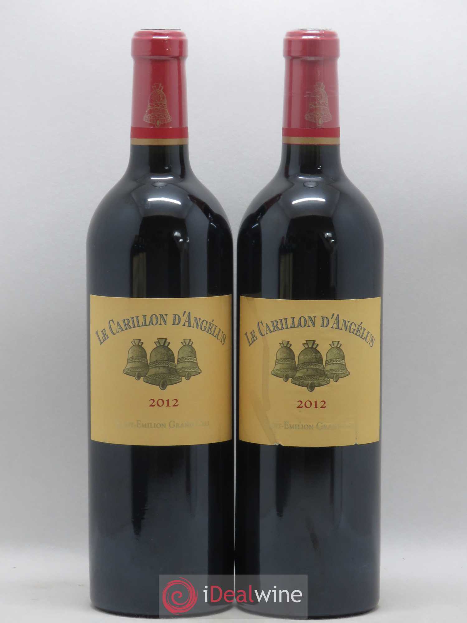 Le Carillon de l'Angélus Second Vin 2012 - Lot de 2 bouteilles - 0