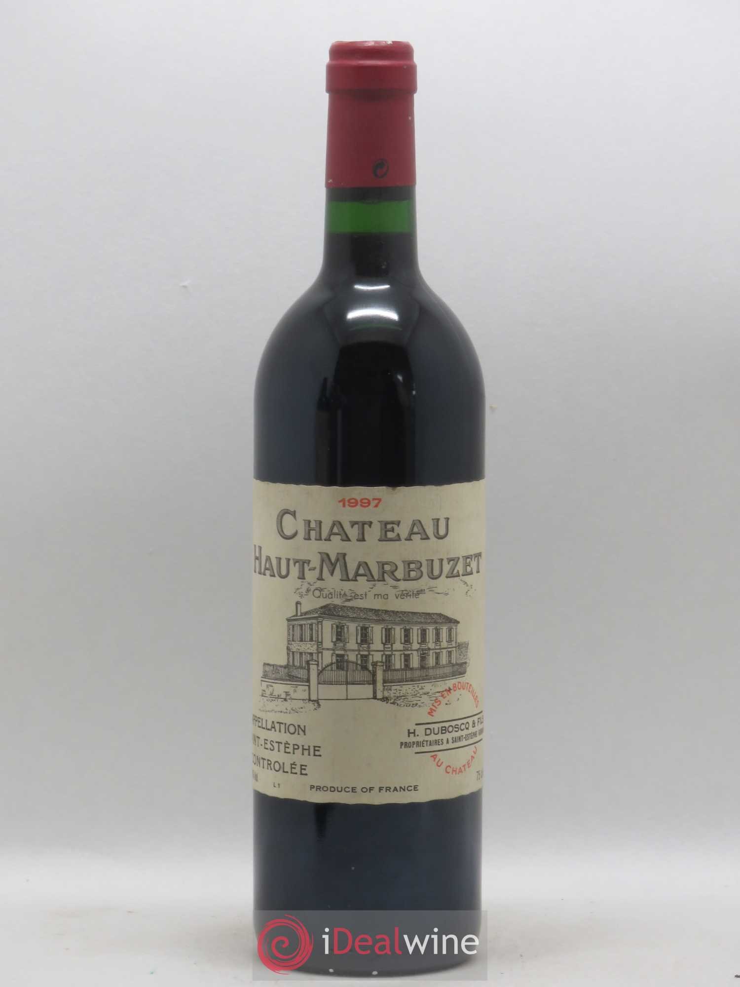 Château Haut Marbuzet 1997 - Lot de 1 bouteille - 0