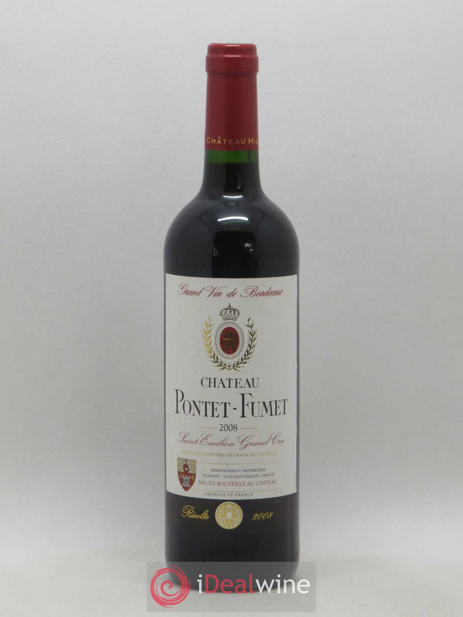 Pontet-Fumet 2008 - Lot de 1 bouteille - 0