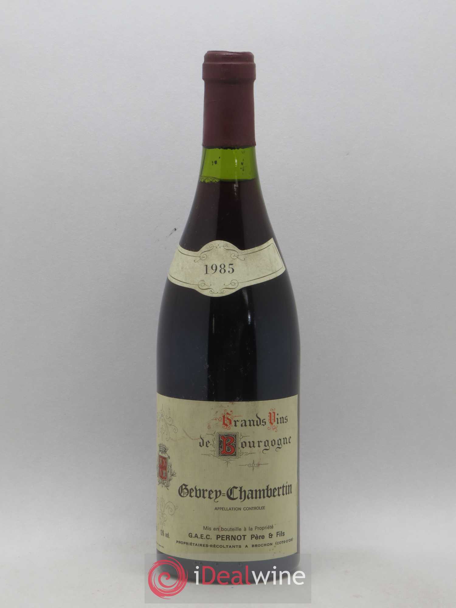Gevrey-Chambertin Pernot Pere et Fils 1985 - Posten von 1 Flasche - 0