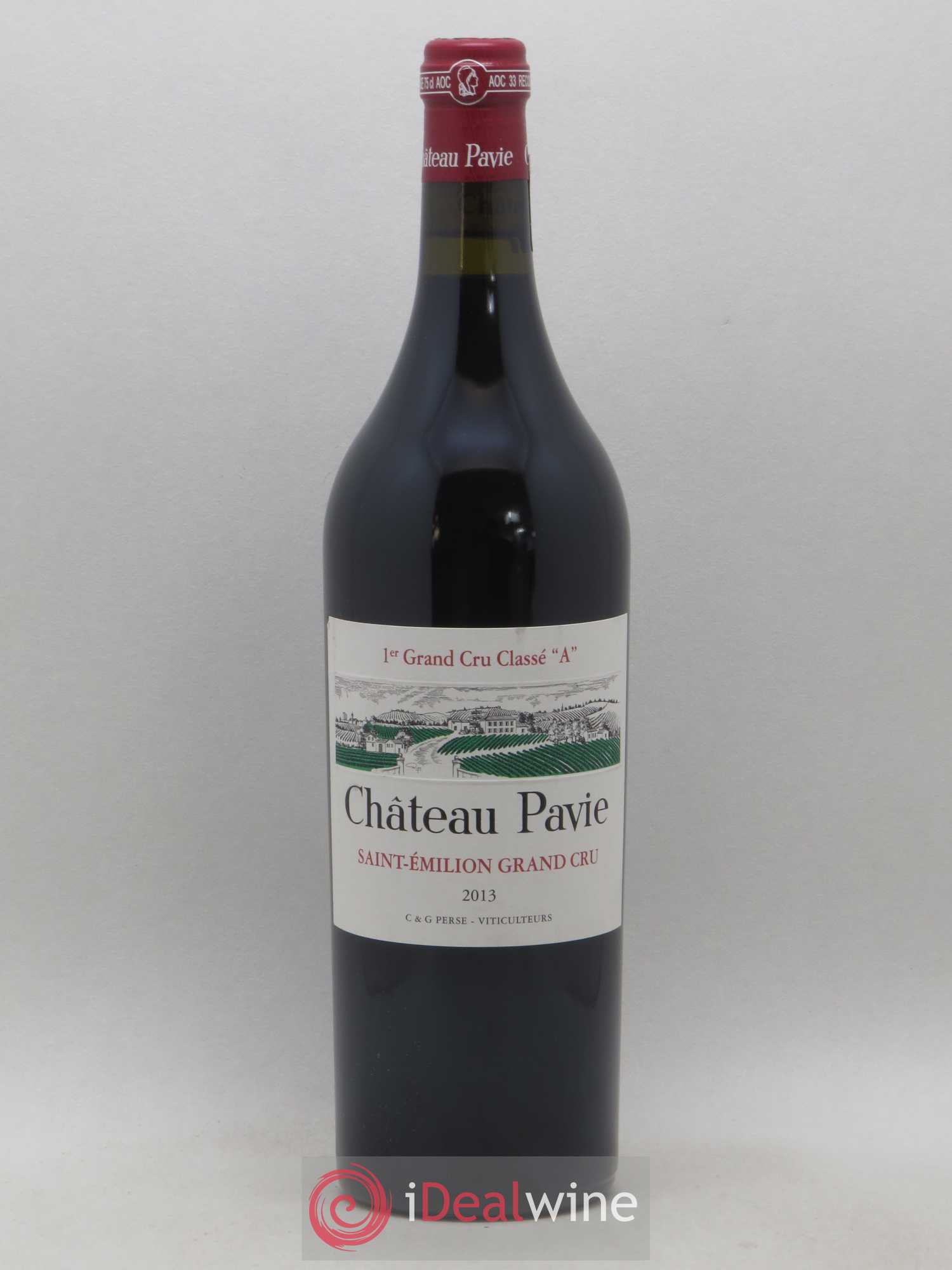 Château Pavie 1er Grand Cru Classé A 2013 - Lot de 1 bouteille - 0