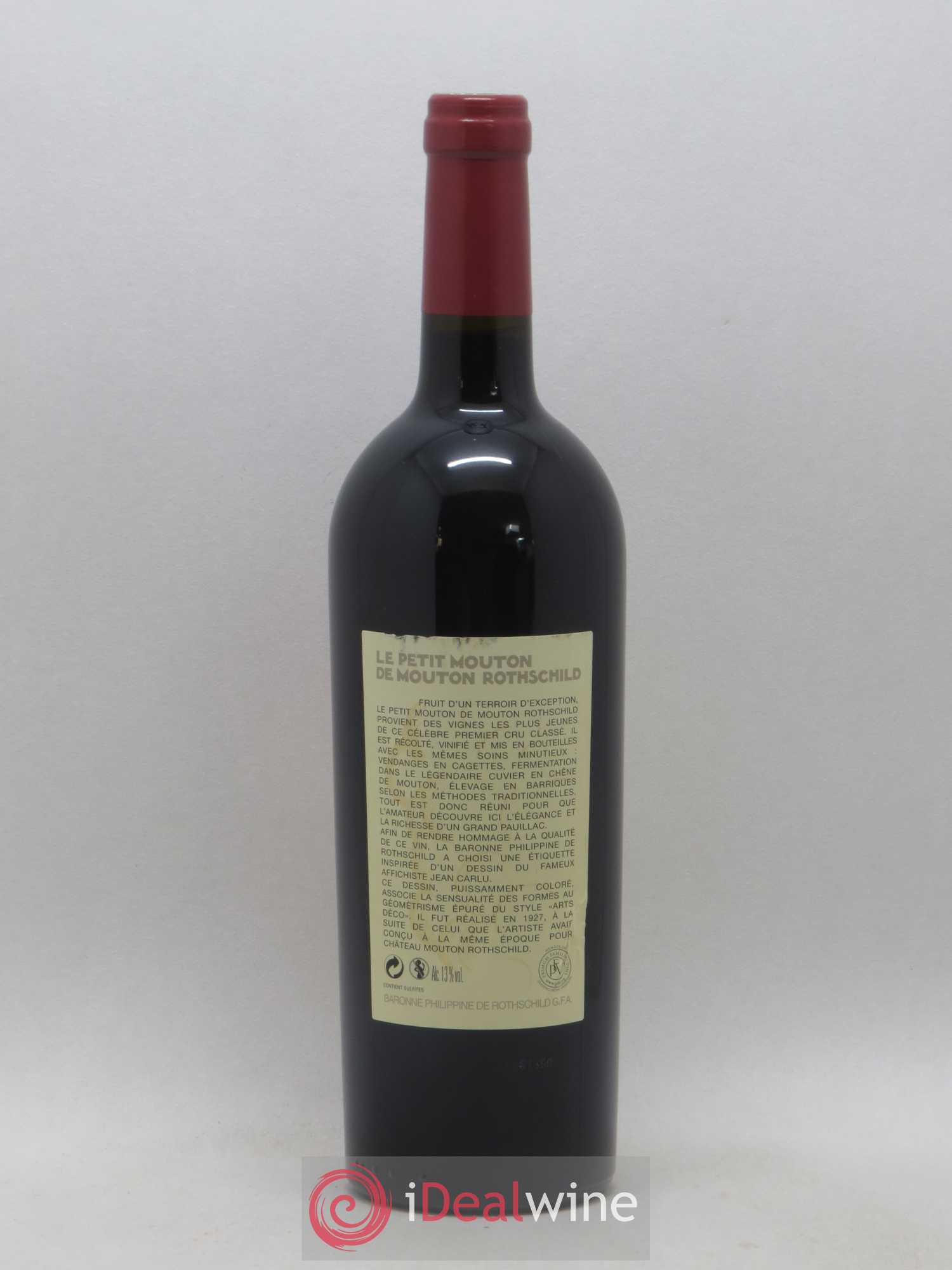 Petit Mouton Second Vin 2013 - Lot de 1 bouteille - 1