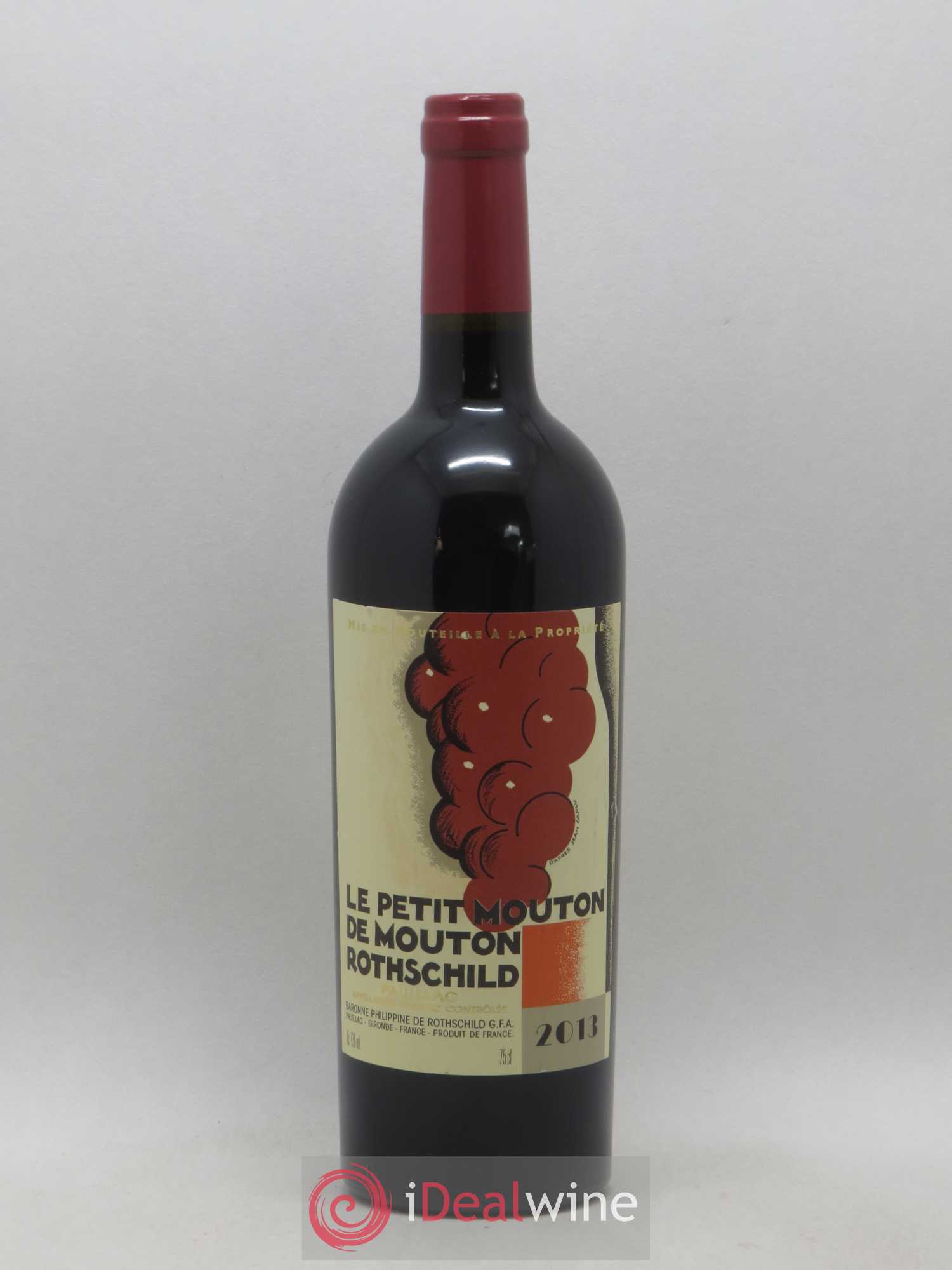 Petit Mouton Second Vin 2013 - Lot de 1 bouteille - 0