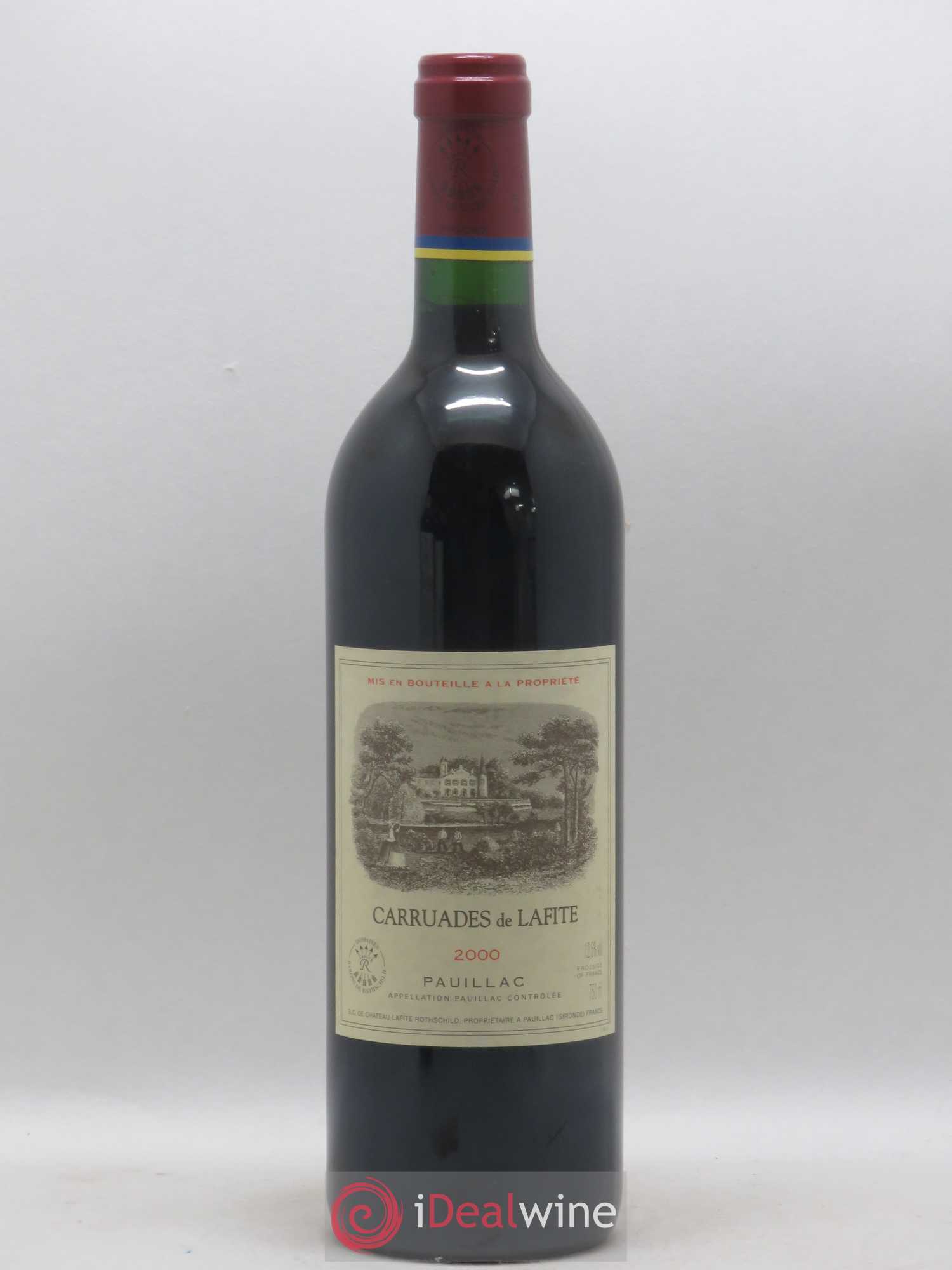 Carruades de Lafite Rothschild Second Vin 2000 - Lot de 1 bouteille - 0