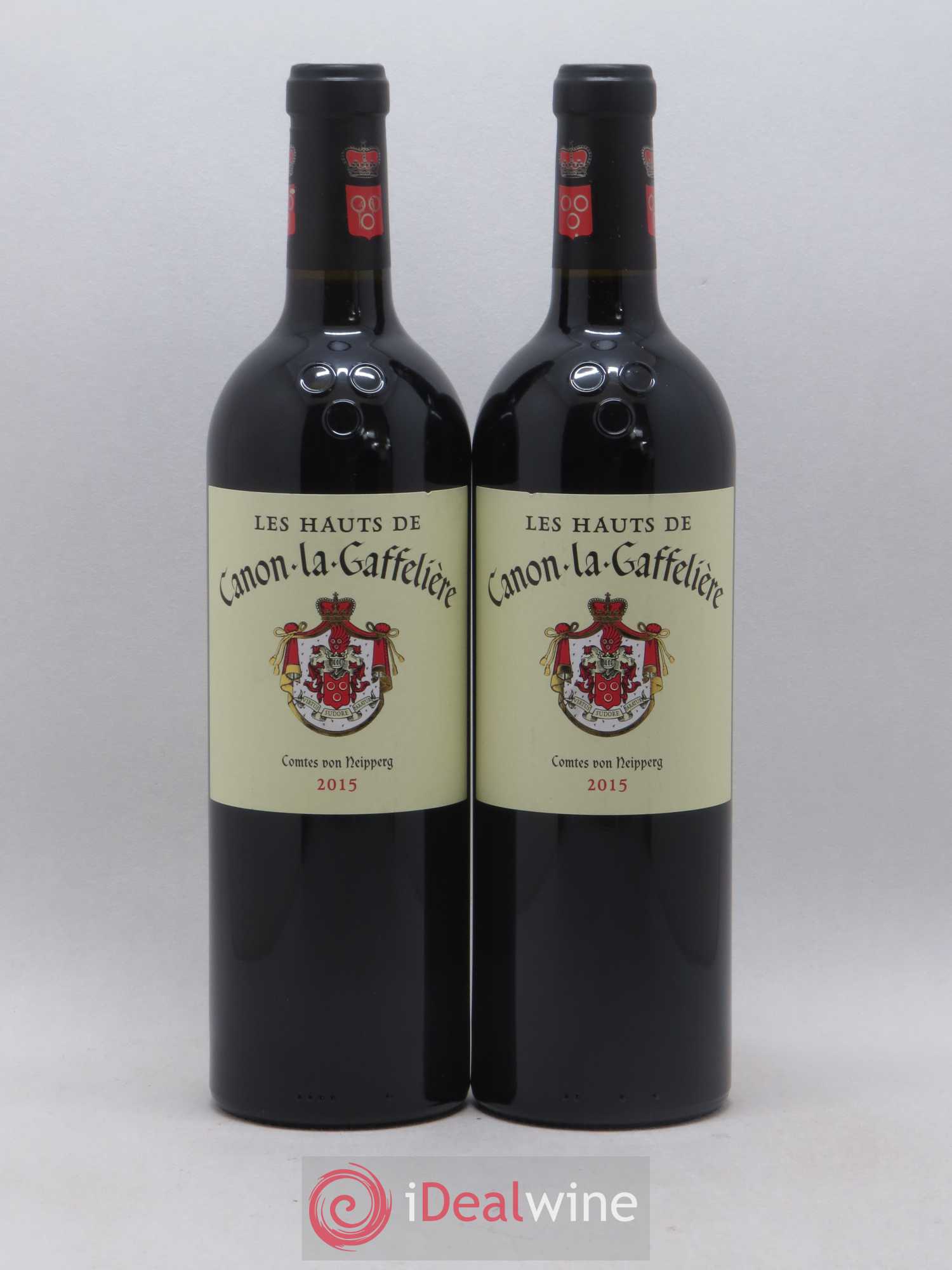 Saint-Émilion Grand Cru Les Hauts de Canon La Gaffeliere 2015 - Posten von 2 Flaschen - 0