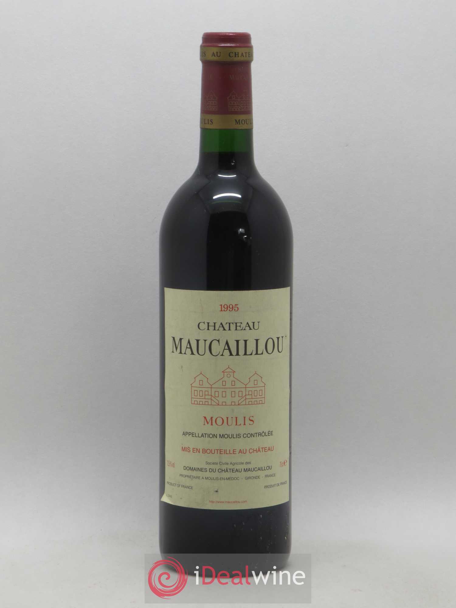 Château Maucaillou 1995 - Lot de 1 bouteille - 0