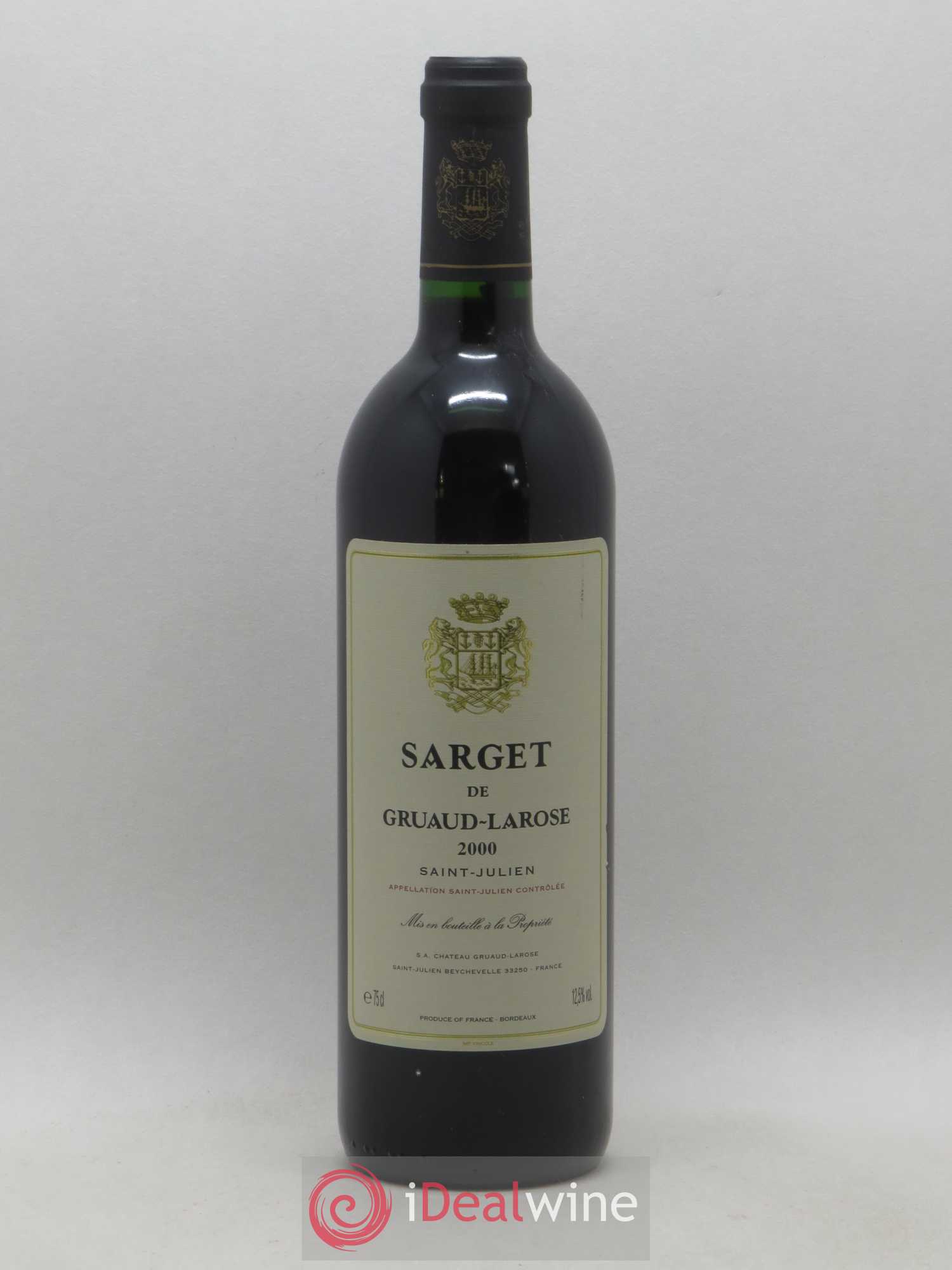 Sarget de Gruaud Larose Second Vin 2000 - Lot de 1 bouteille - 0