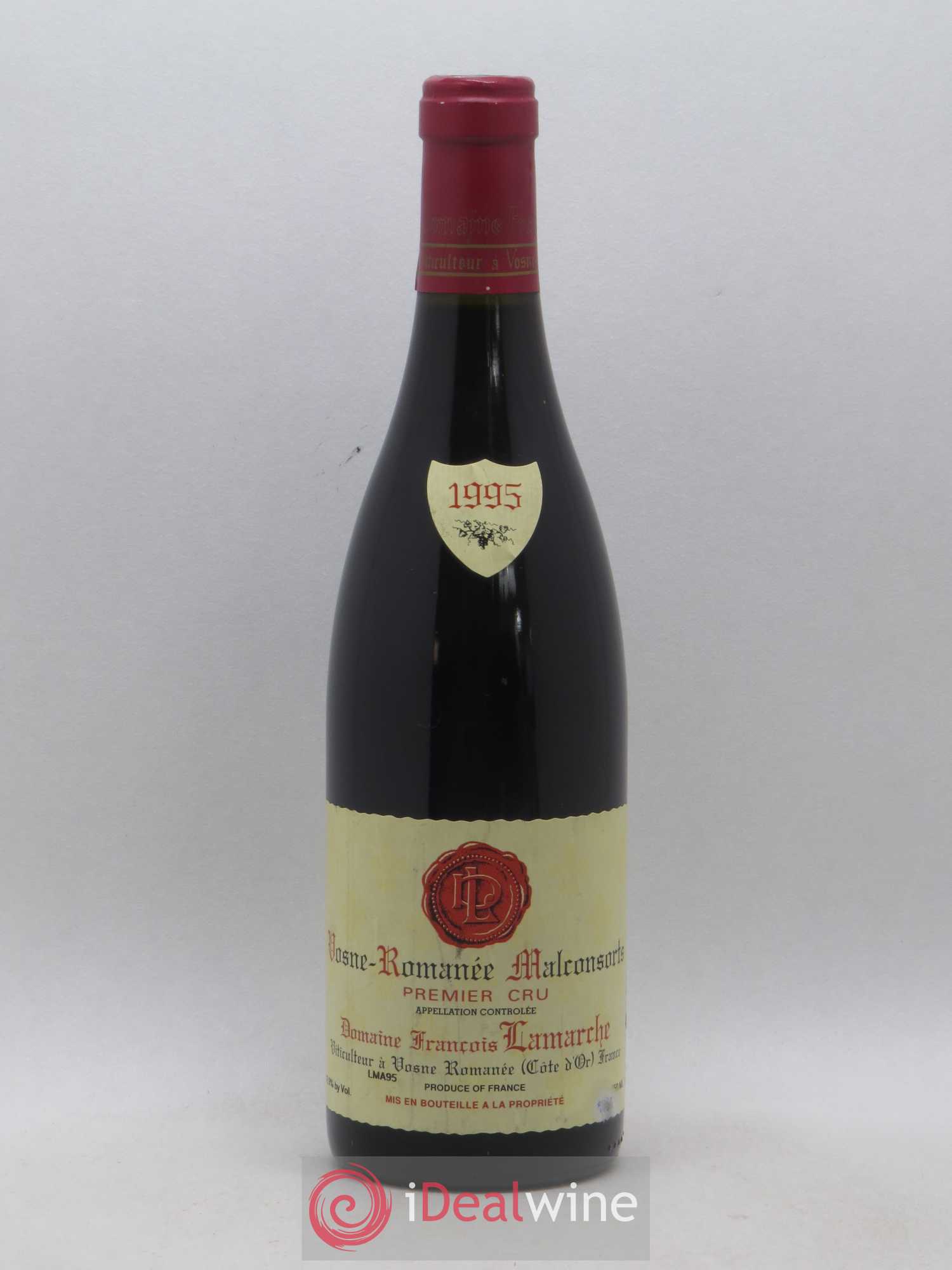 Vosne-Romanée 1er Cru Les Malconsorts Lamarche (Domaine) 1995 - Lot de 1 bouteille - 0