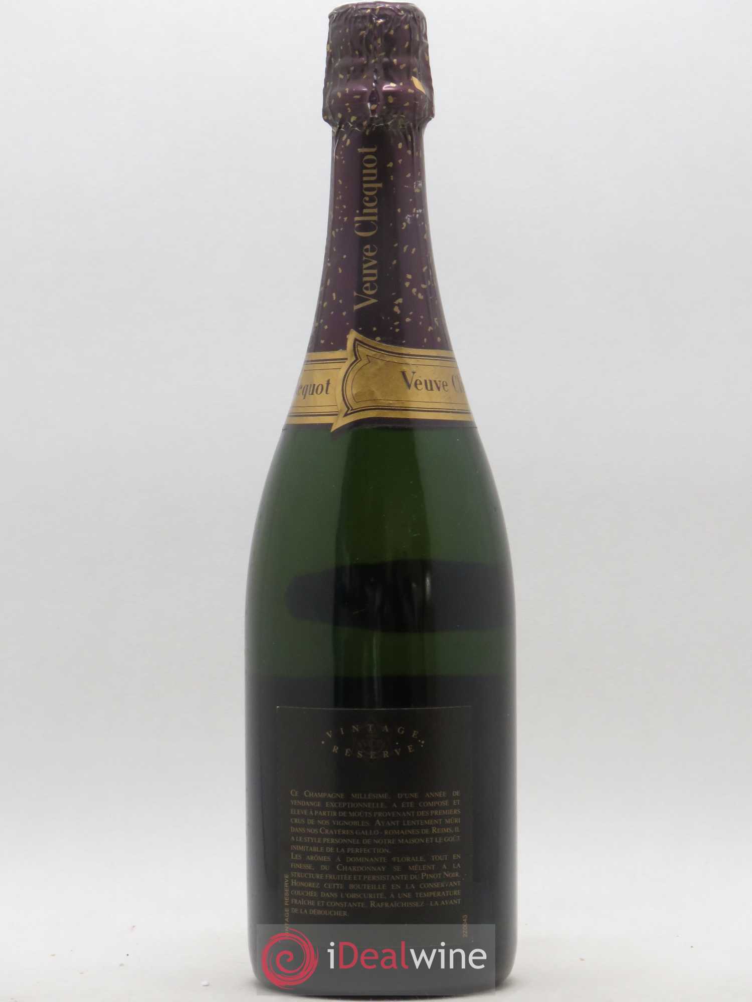 Brut Millésimé Veuve Clicquot 1985 - Lotto di 1 bottiglia - 1