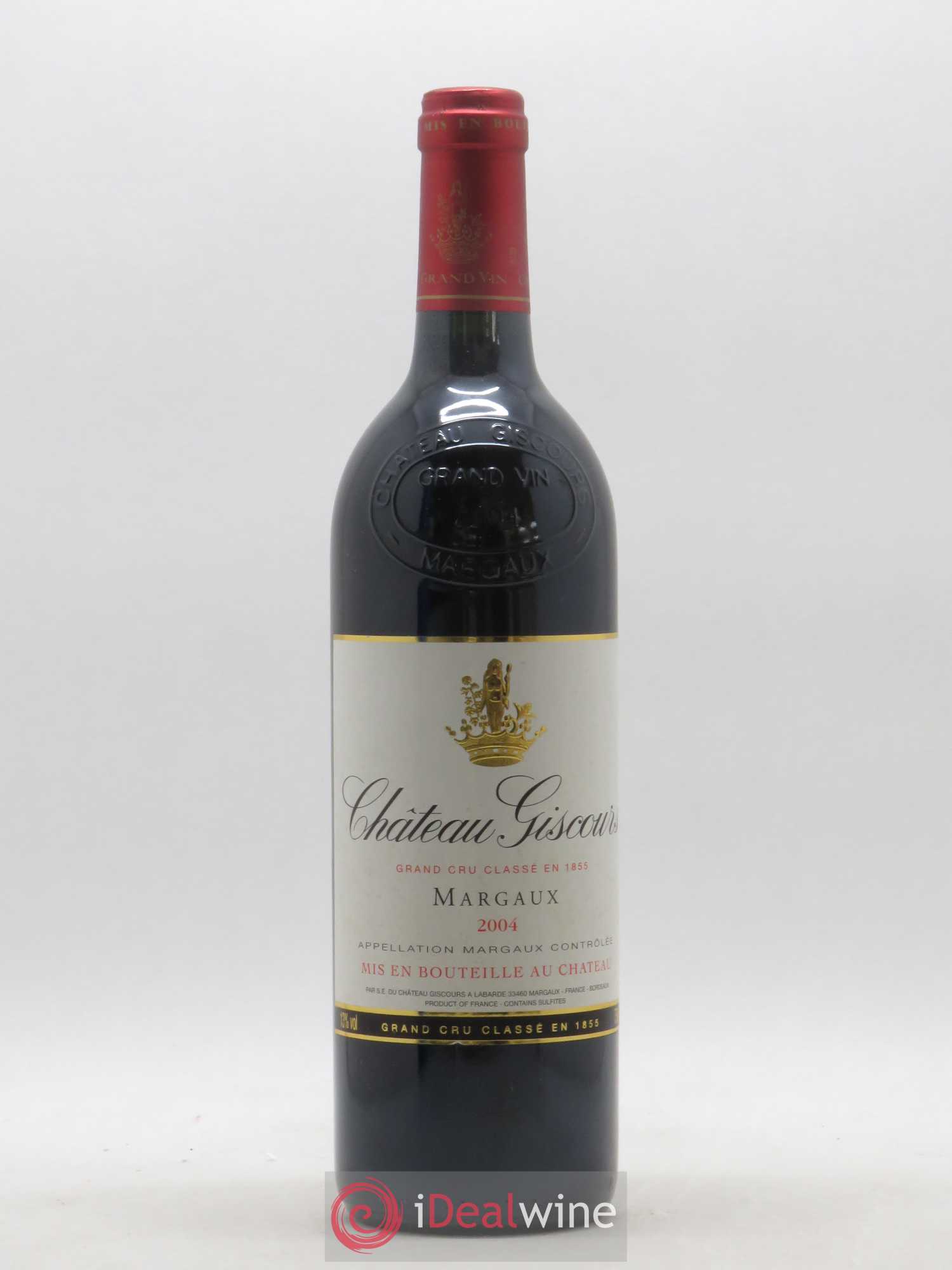 Château Giscours 3ème Grand Cru Classé 2004 - Lot de 1 bouteille - 0
