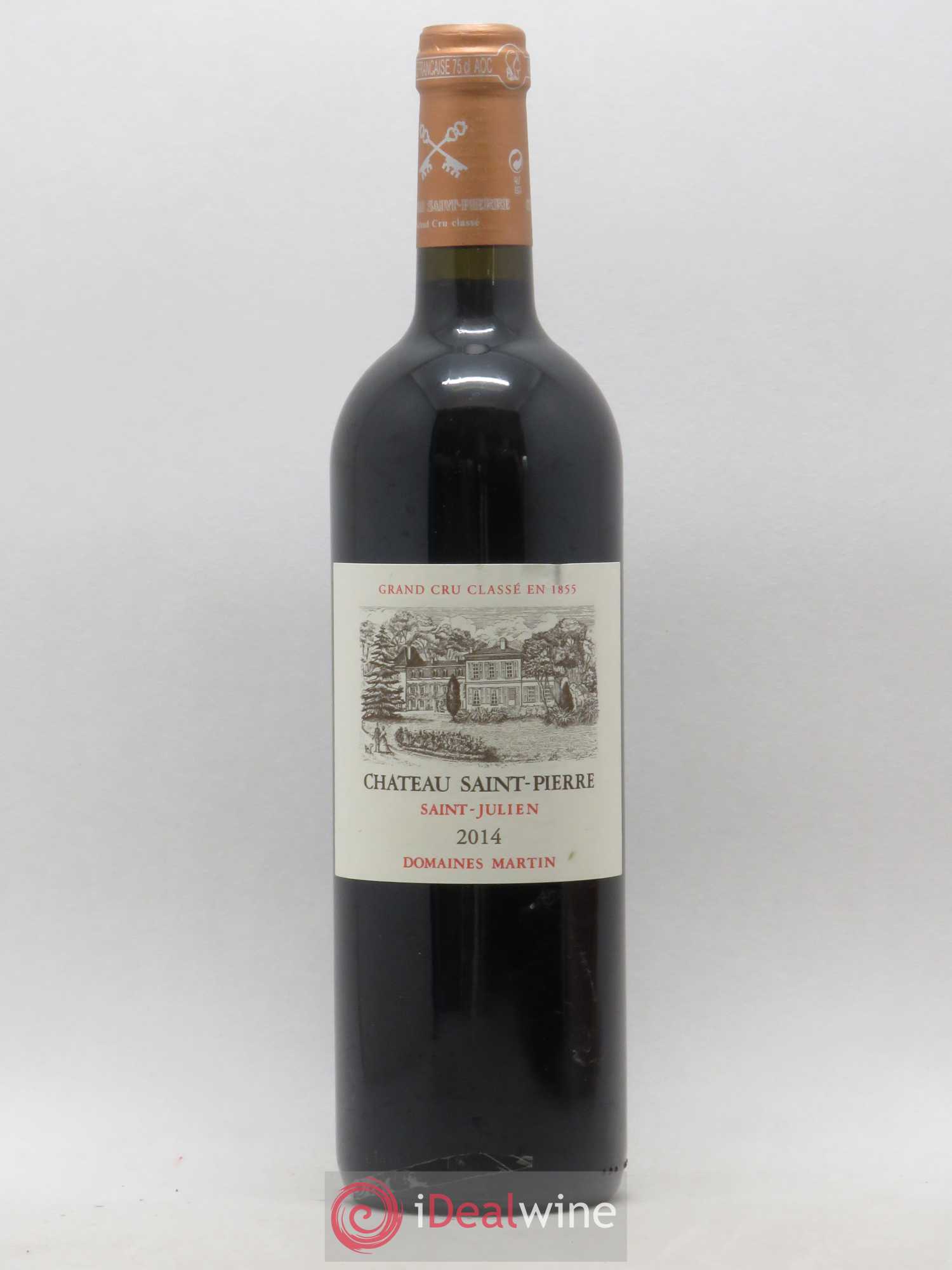 Château Saint-Pierre 4ème Grand Cru Classé 2014 - Lot de 1 bouteille - 0