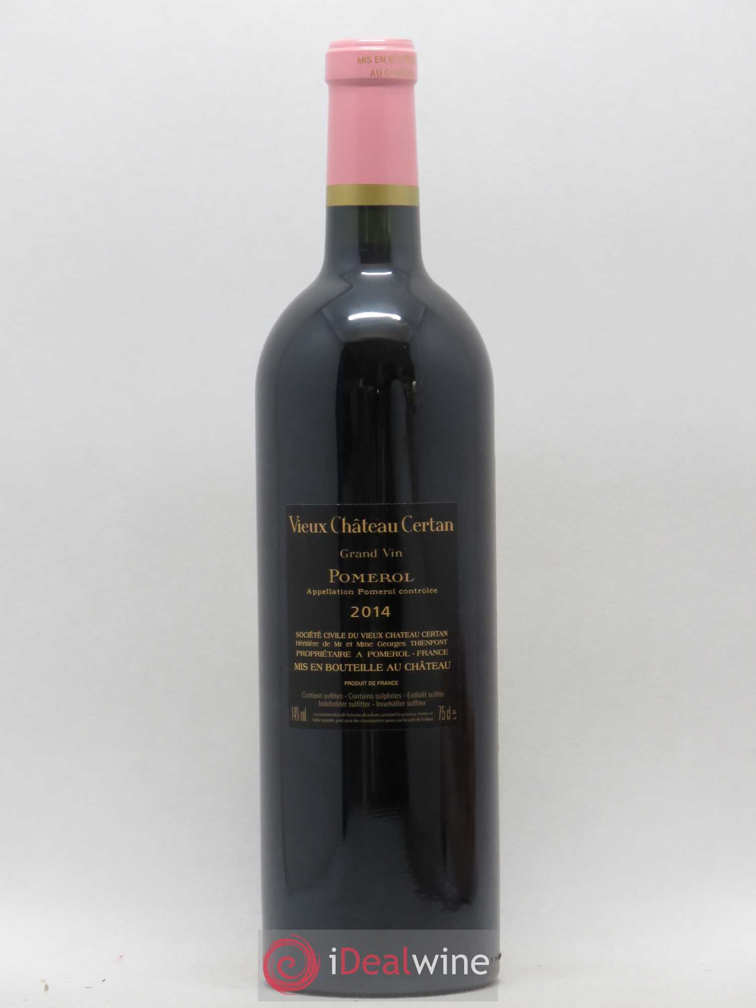 Vieux Château Certan 2014 - Lot de 1 bouteille - 1