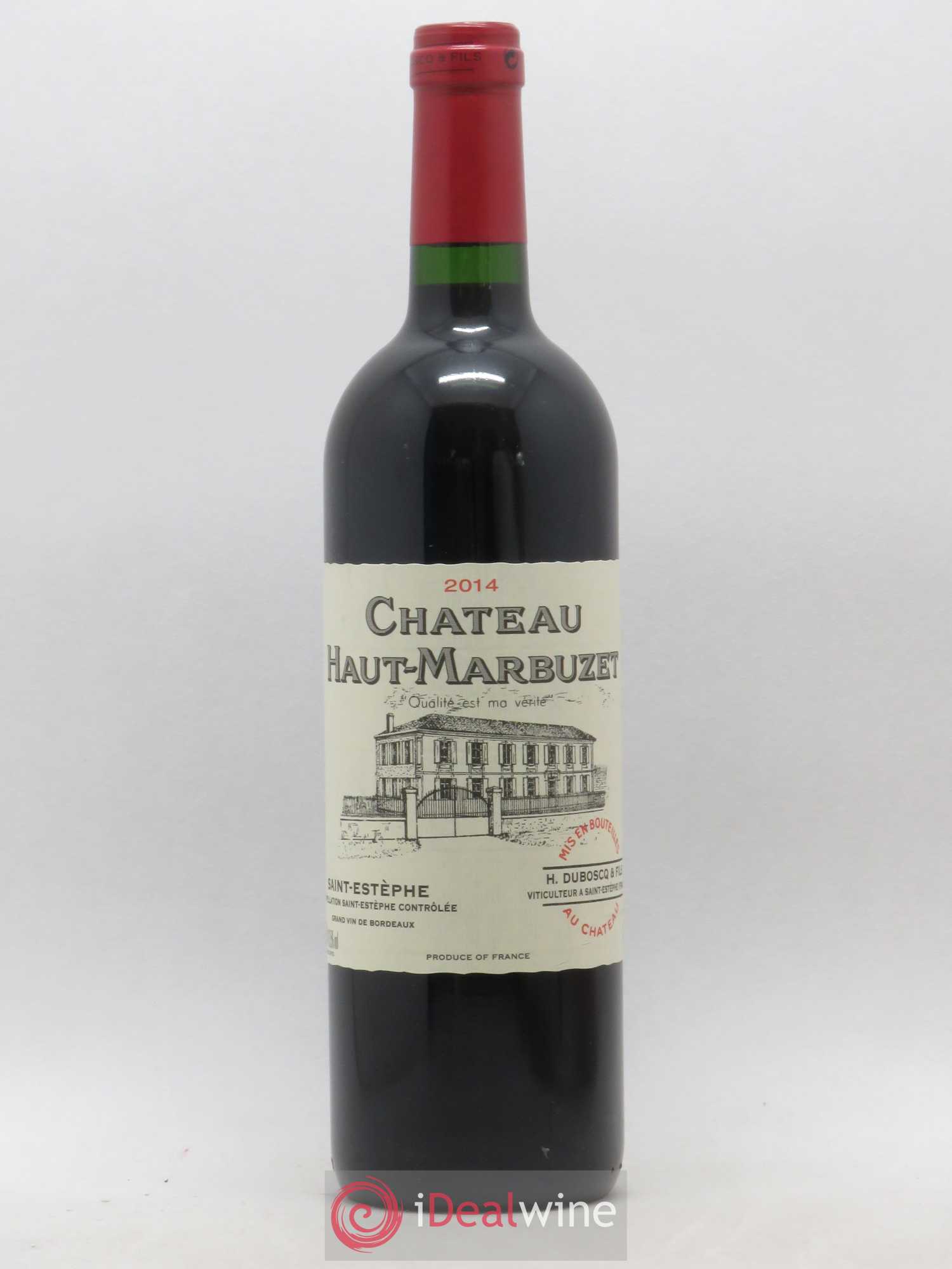 Château Haut Marbuzet 2014 - Lot de 1 bouteille - 0