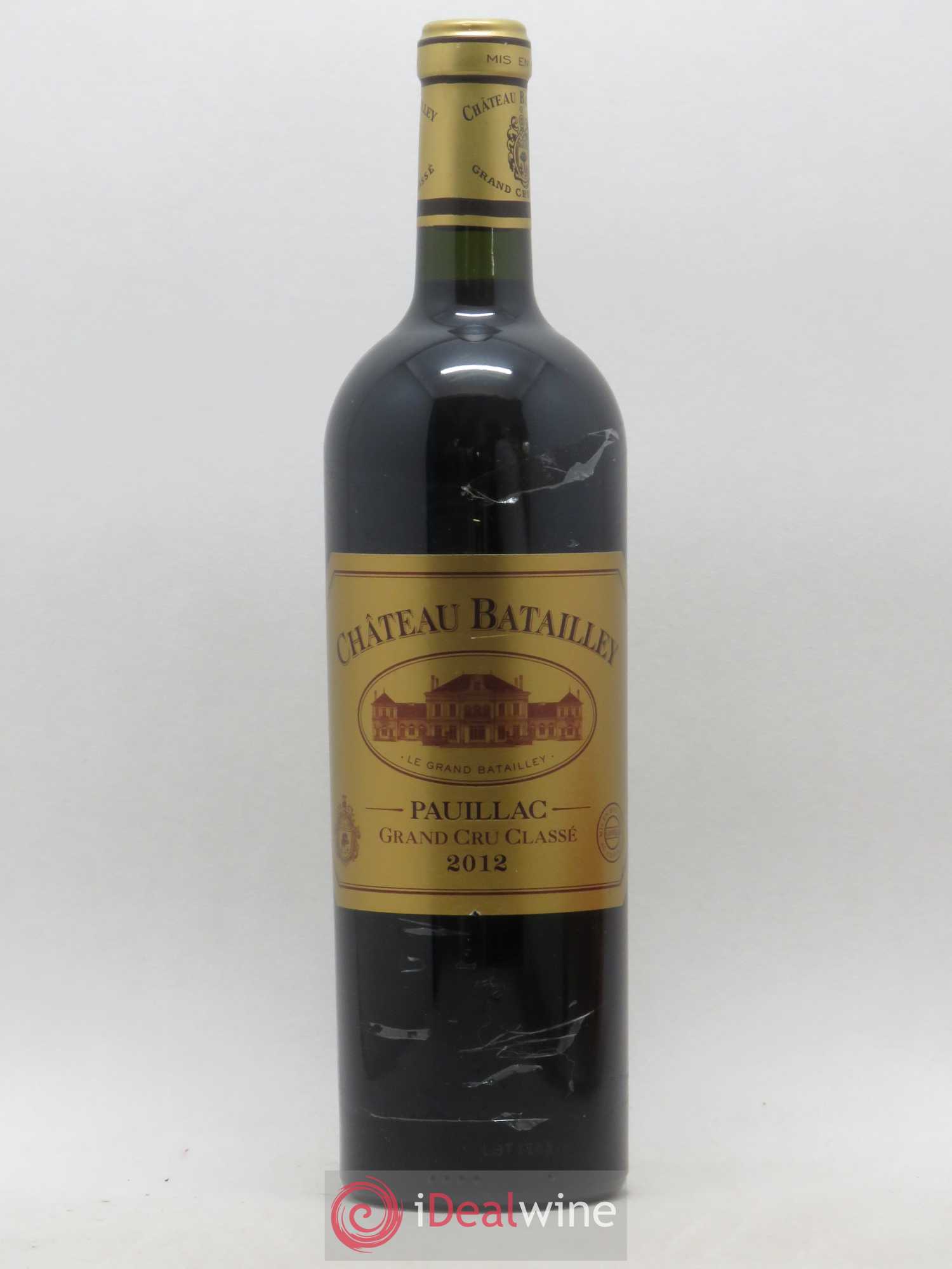 Château Batailley 5ème Grand Cru Classé 2012 - Lot de 1 bouteille - 0