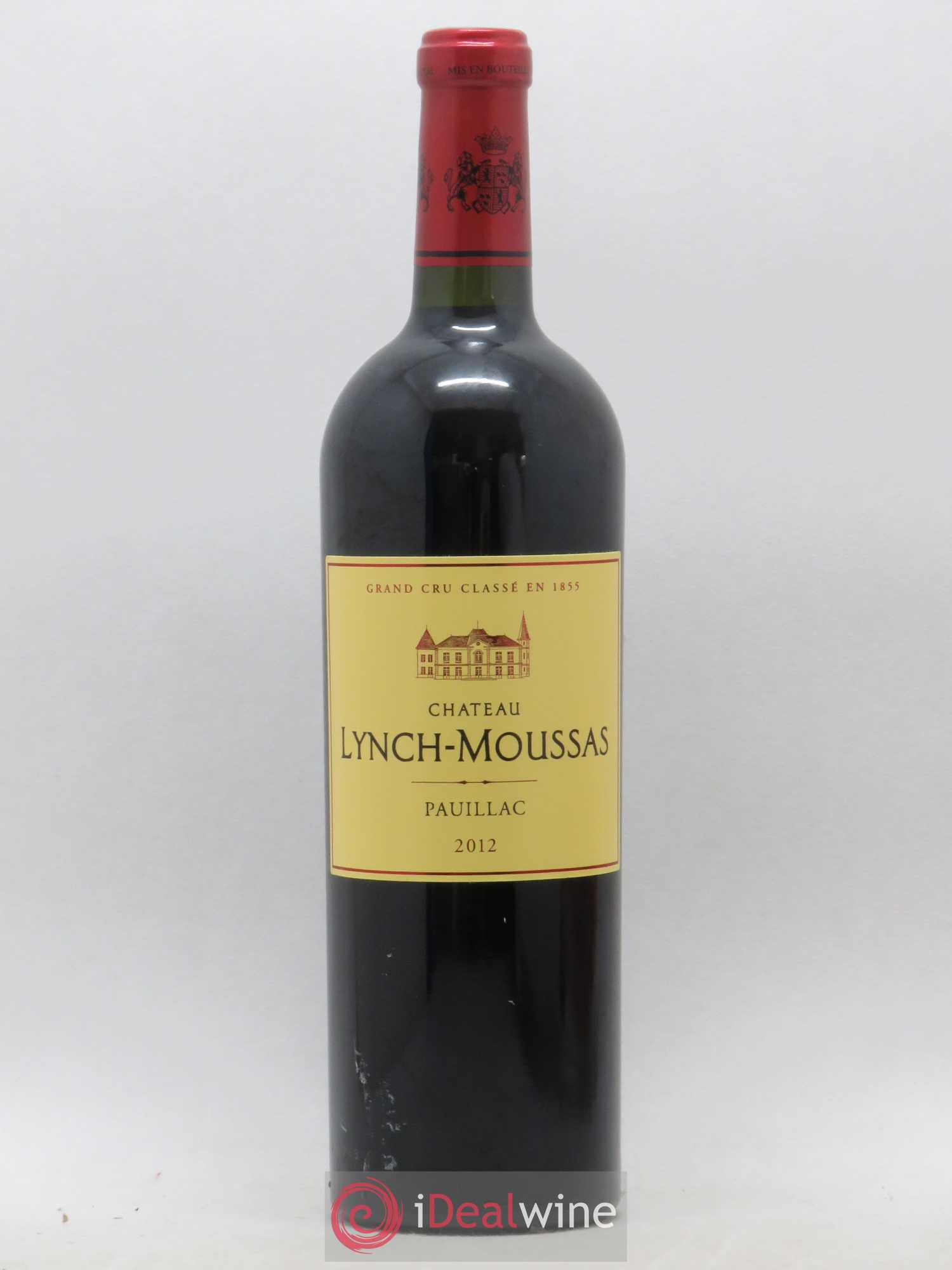 Château Lynch Moussas 5ème Grand Cru Classé 2012 - Lot de 1 bouteille - 0