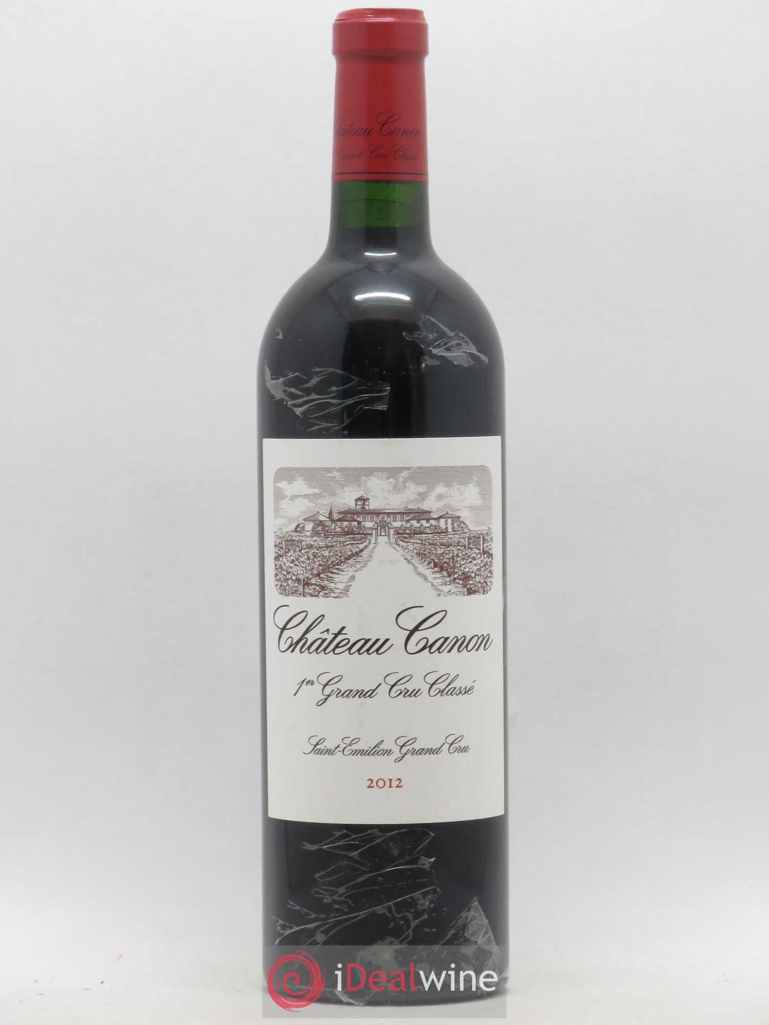 Château Canon 1er Grand Cru Classé B 2012 - Lot de 1 bouteille - 0