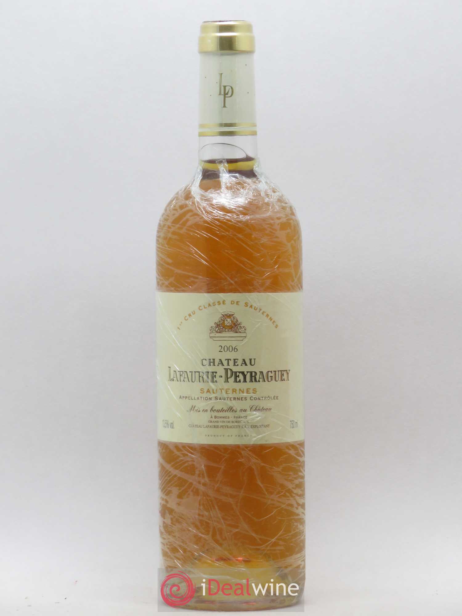 Château Lafaurie-Peyraguey 1er Grand Cru Classé 2006 - Lotto di 1 bottiglia - 0