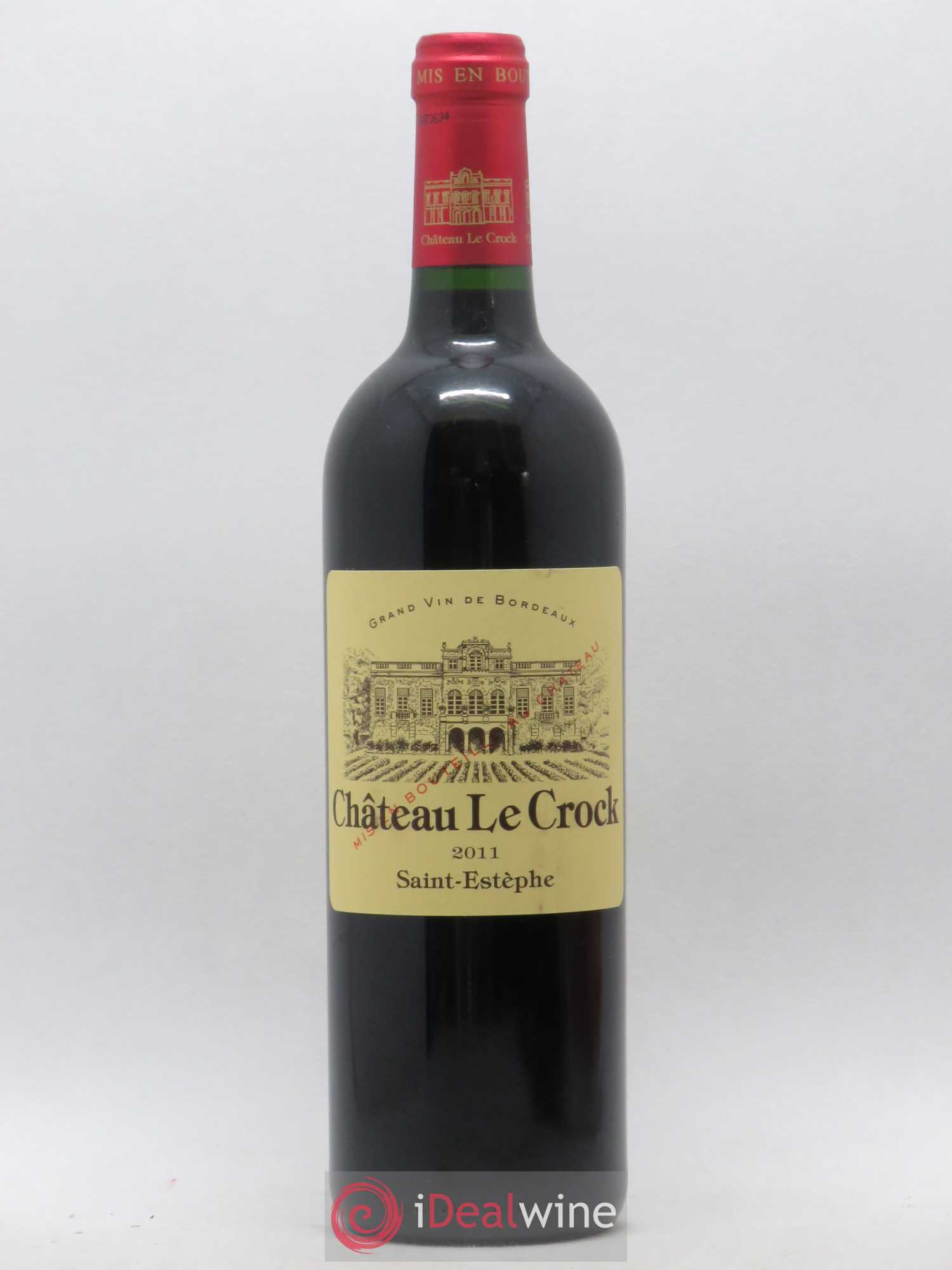 Château le Crock Cru Bourgeois 2011 - Lot de 1 bouteille - 0