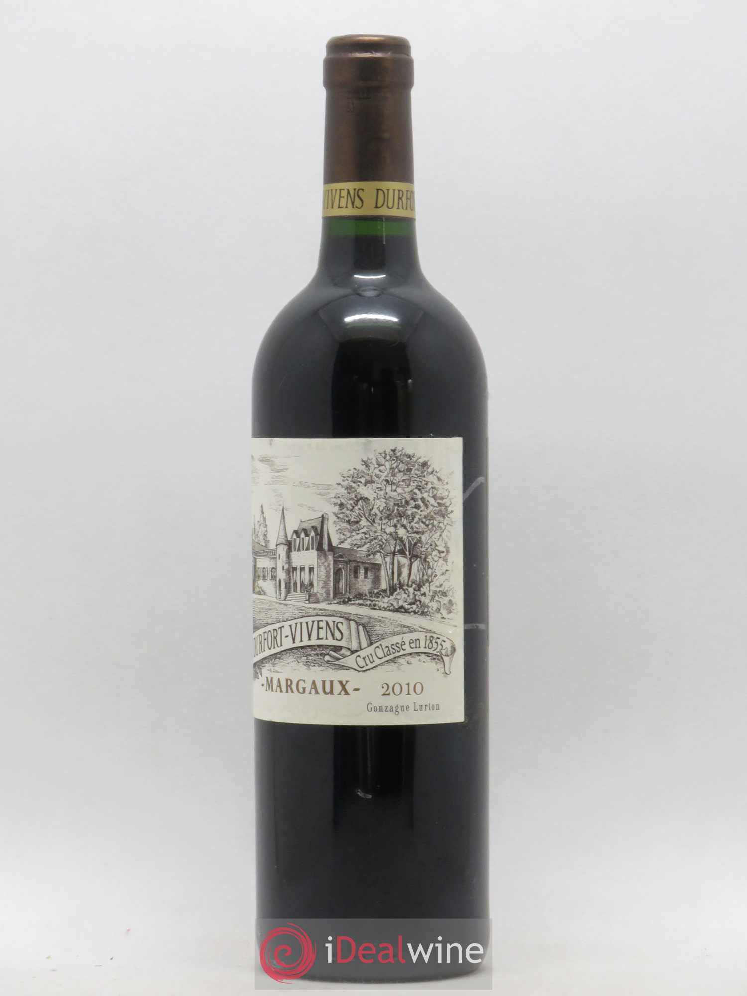 Château Durfort Vivens 2ème Grand Cru Classé 2010 - Lot de 1 bouteille - 1